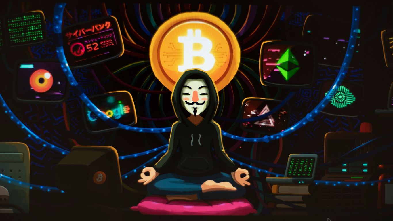 Anonymous Hacker Caught By Police Artistic Wallpapers