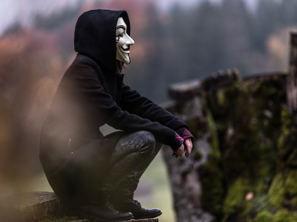 Anonymous Mask Man Wallpapers