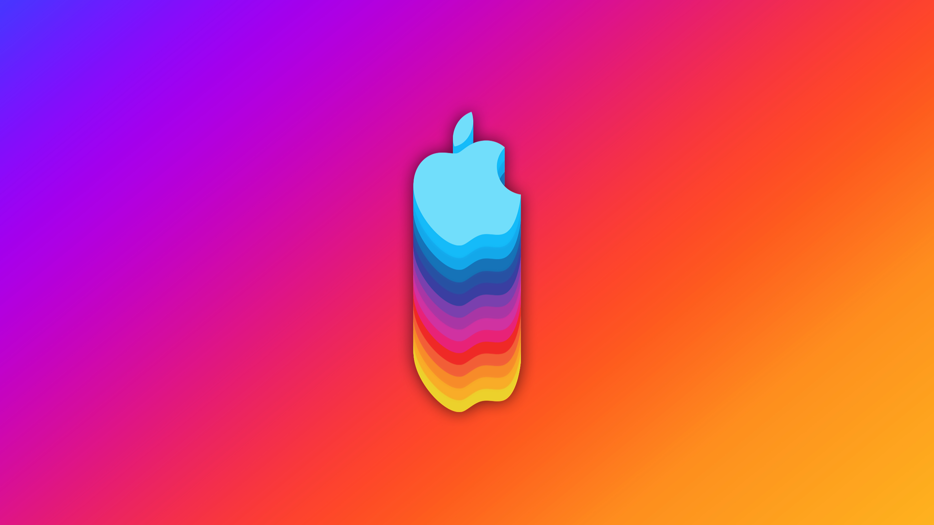 Apple 4K Logo Art Wallpapers