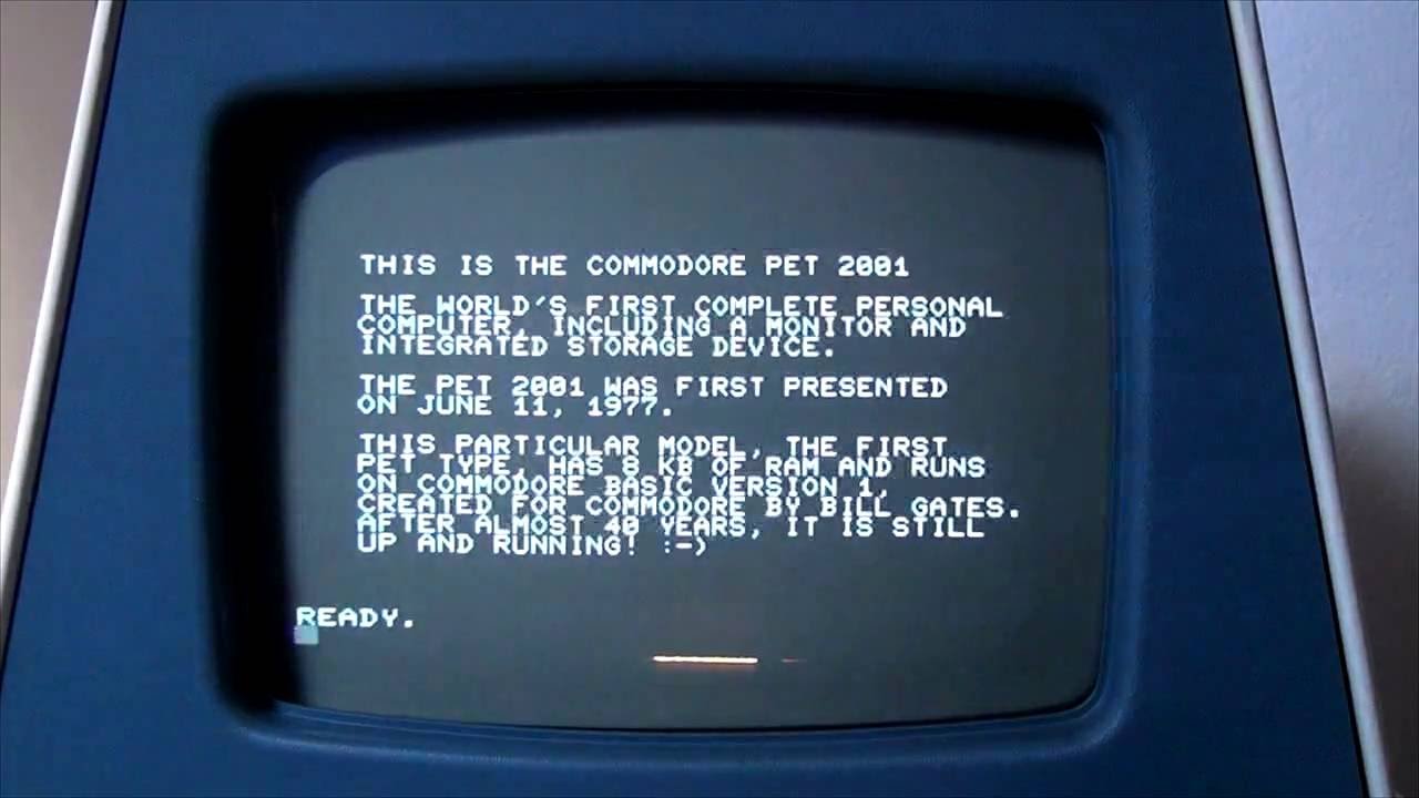 Commodore Pet 2001 Wallpapers