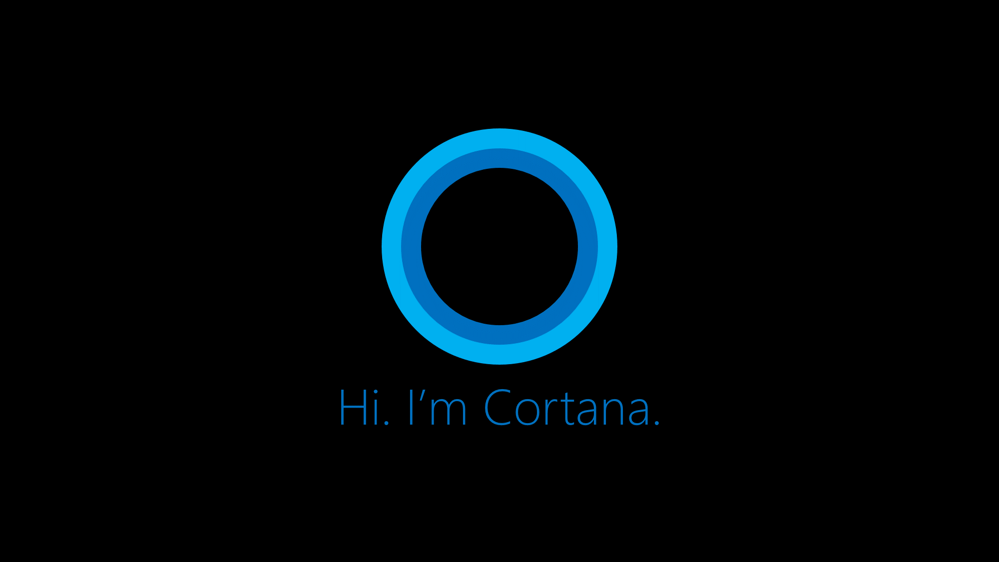 Cortana Windows 10 Wallpapers