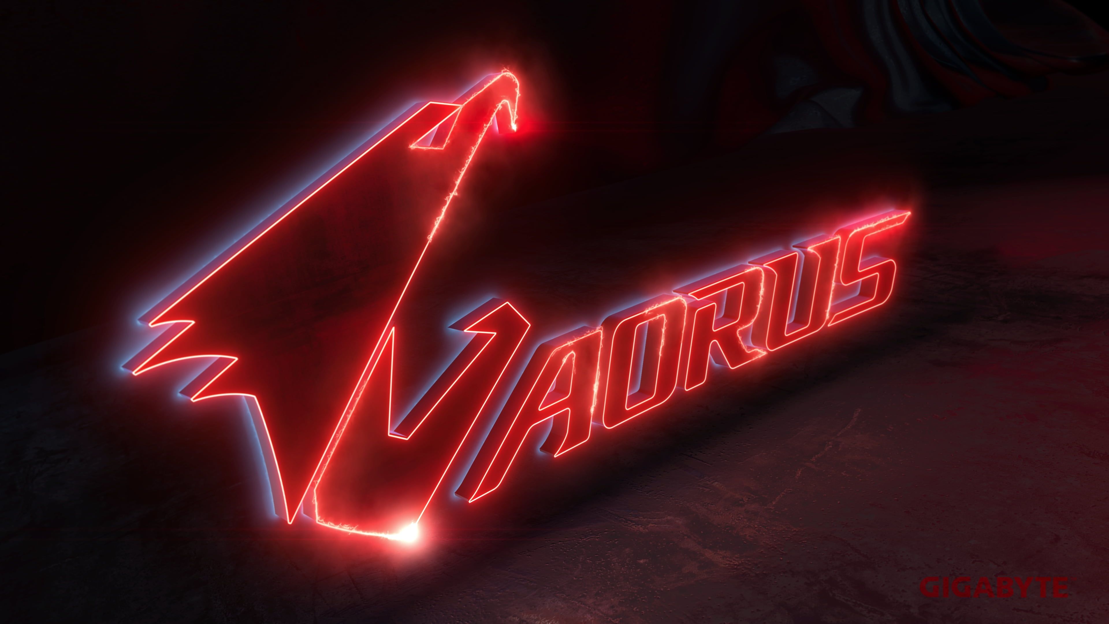 Gigabyte Aorus 4K Logo Wallpapers