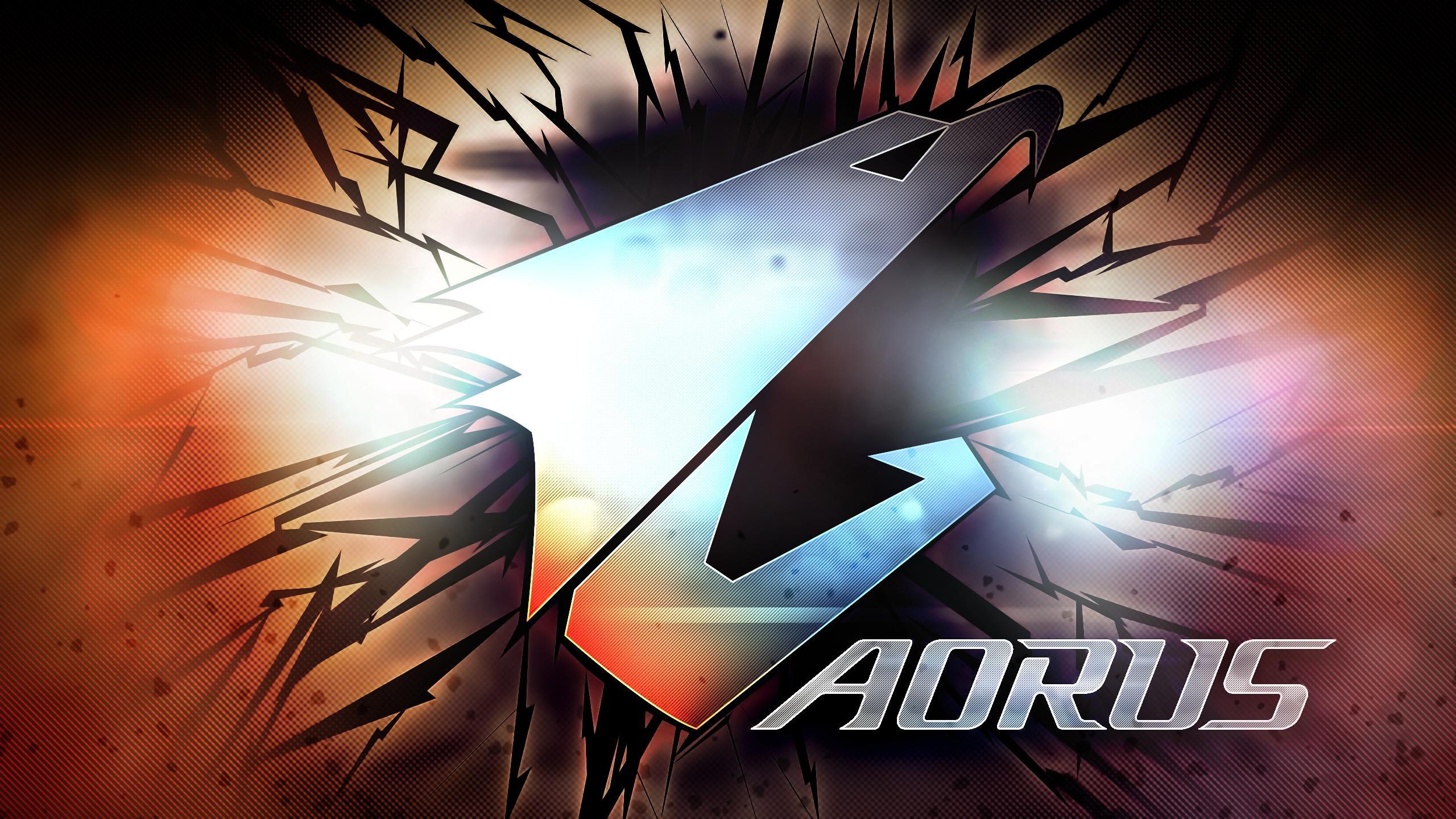 Gigabyte Aorus 4K Logo Wallpapers