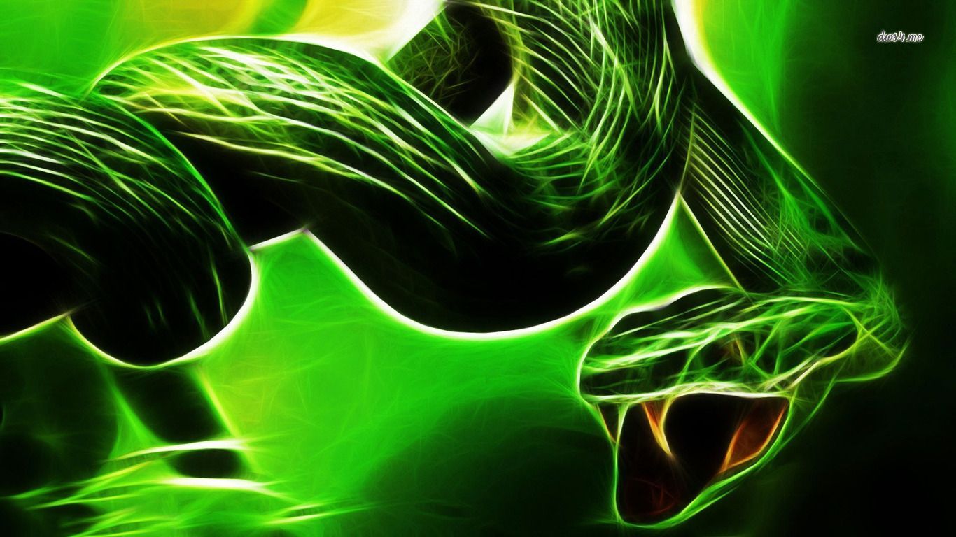 Green Python Hd Razer Wallpapers