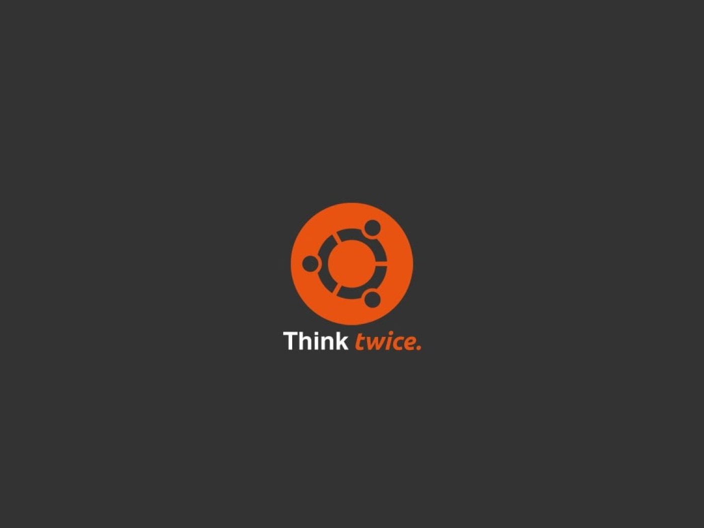 Linux Minimal Gray Logo Wallpapers