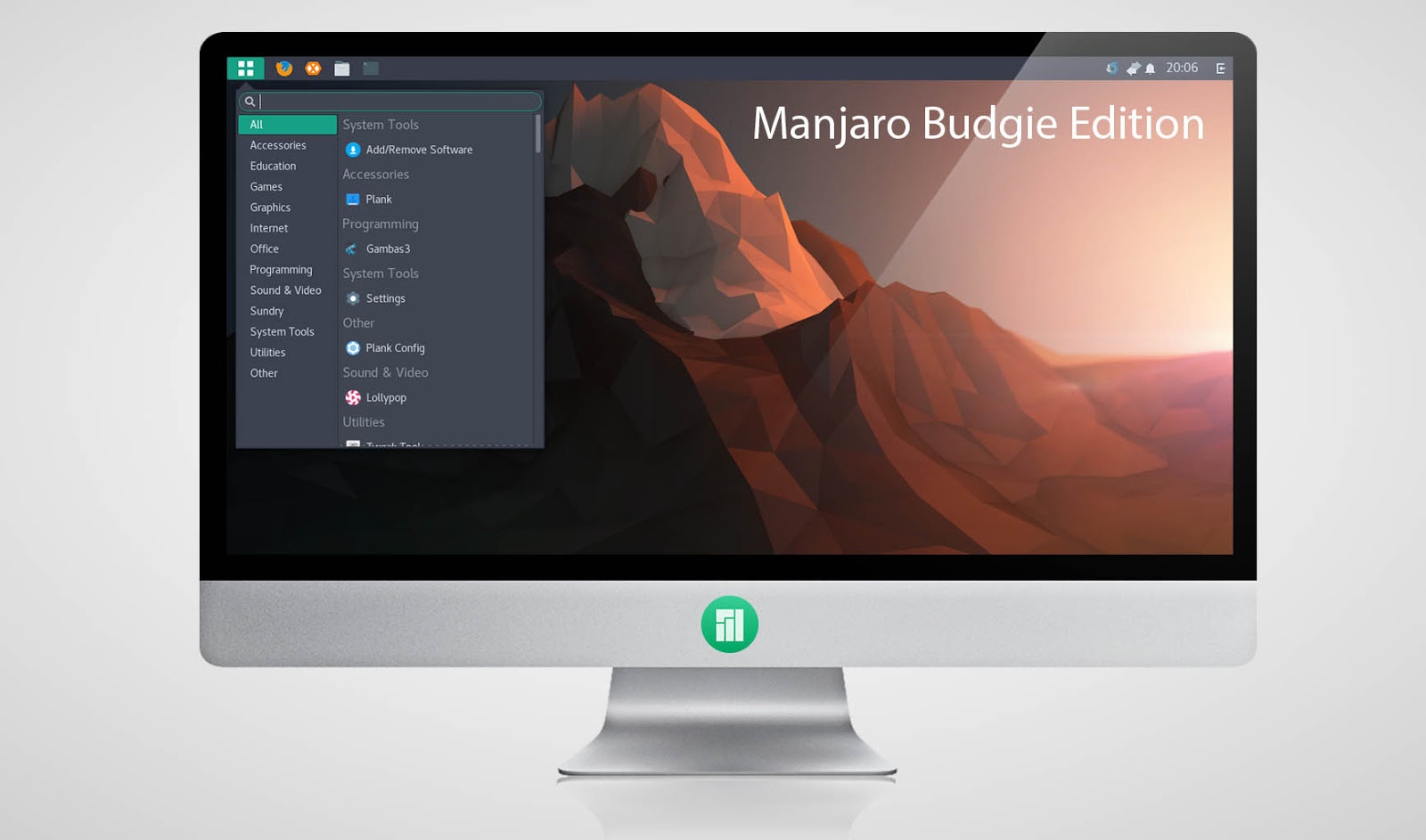 Manjaro Budgie Linux Minimalist Wallpapers