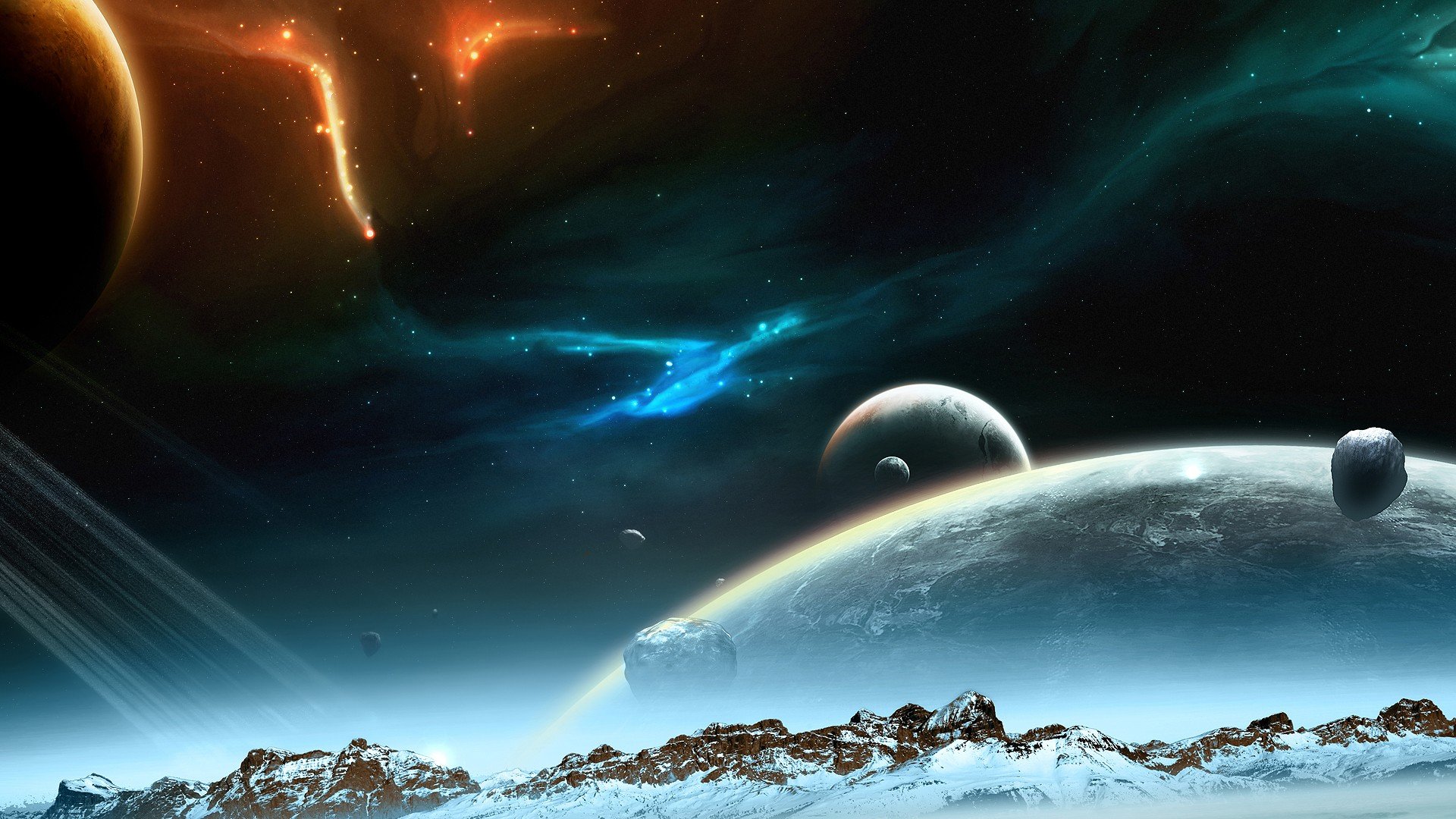 Planet Hd Art Wallpapers