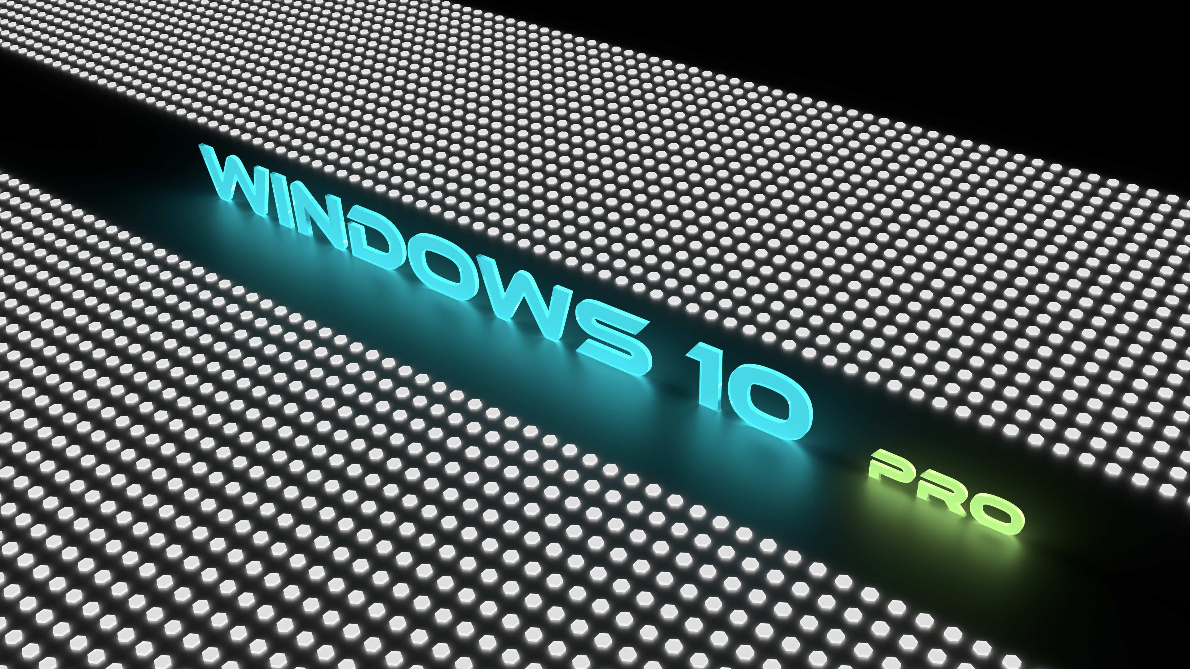 Windows 10 Logo Blue Glow Wallpapers