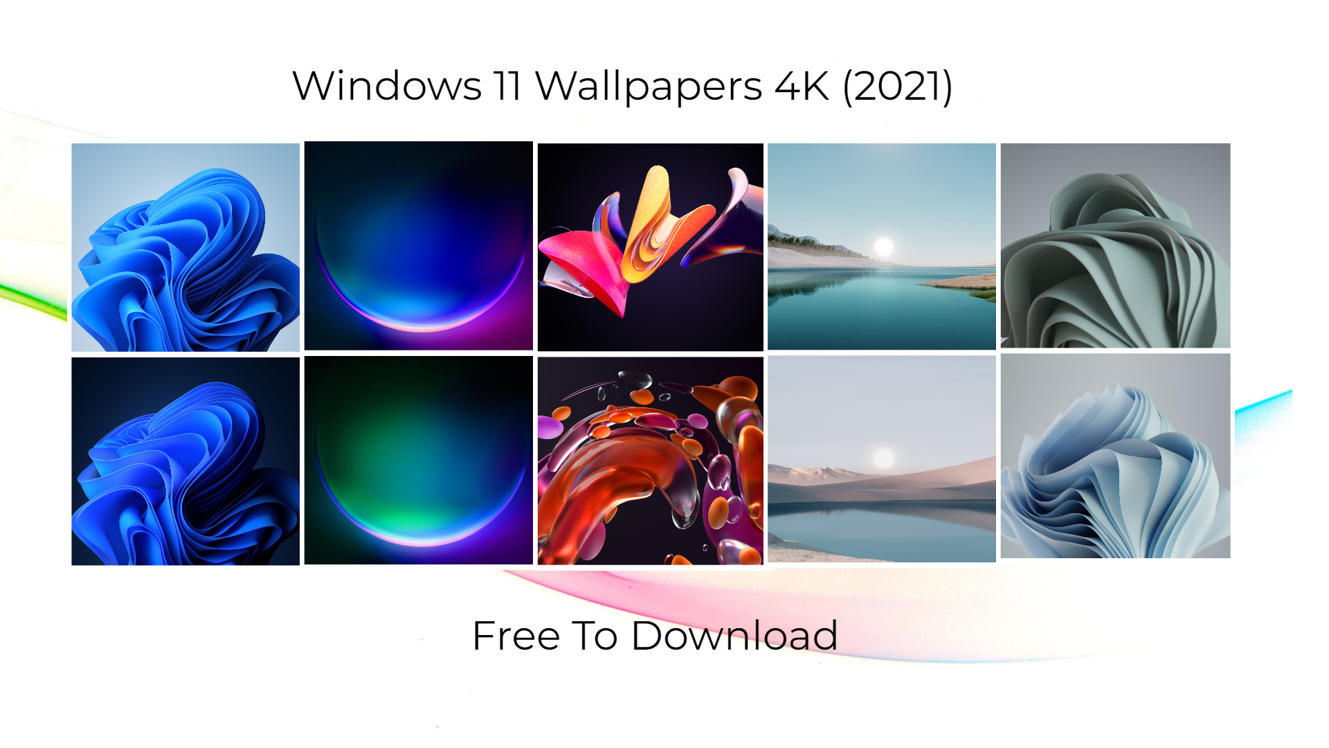 Windows 11 2021 Wallpapers