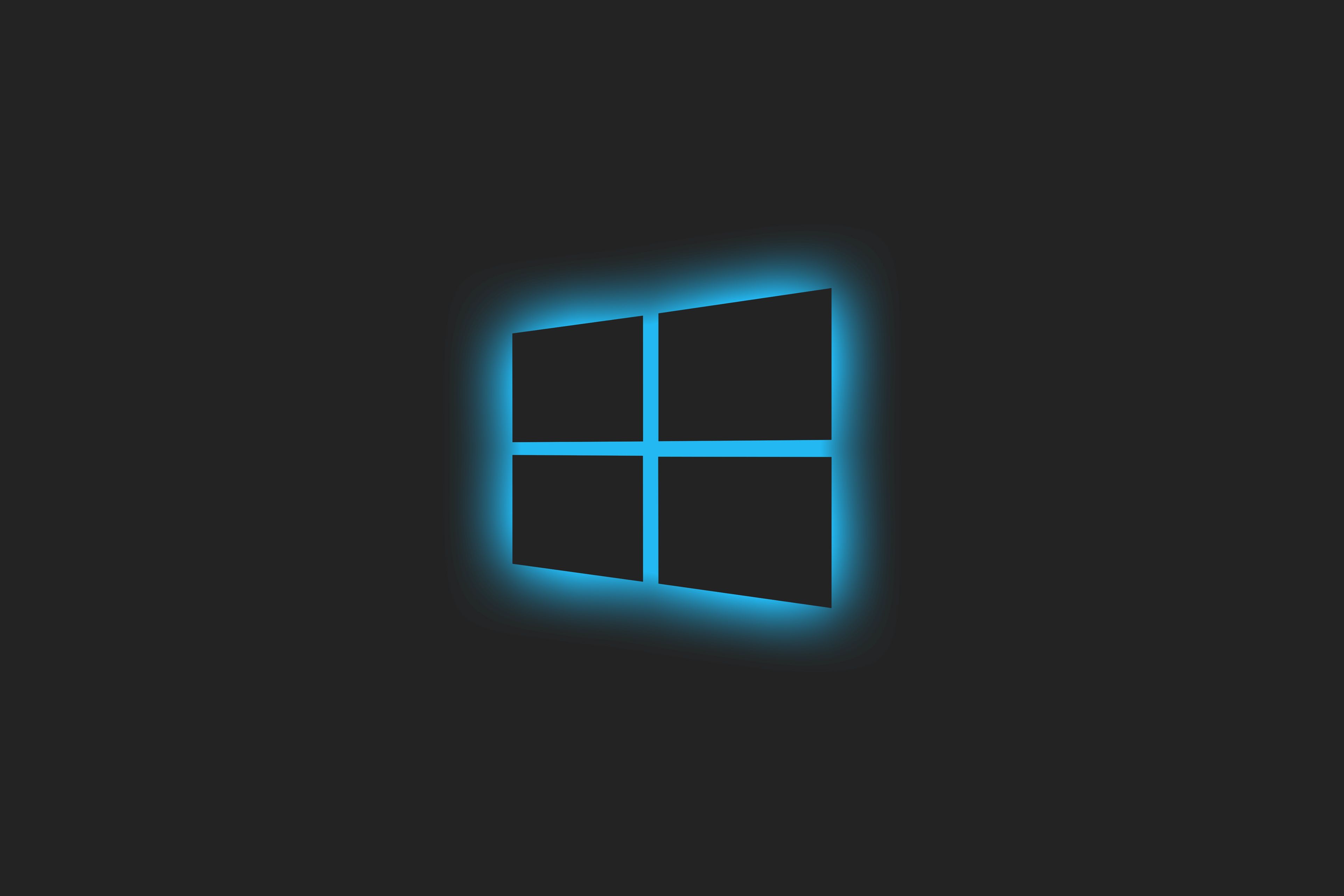 Windows 11 Burning Logo 4K Wallpapers