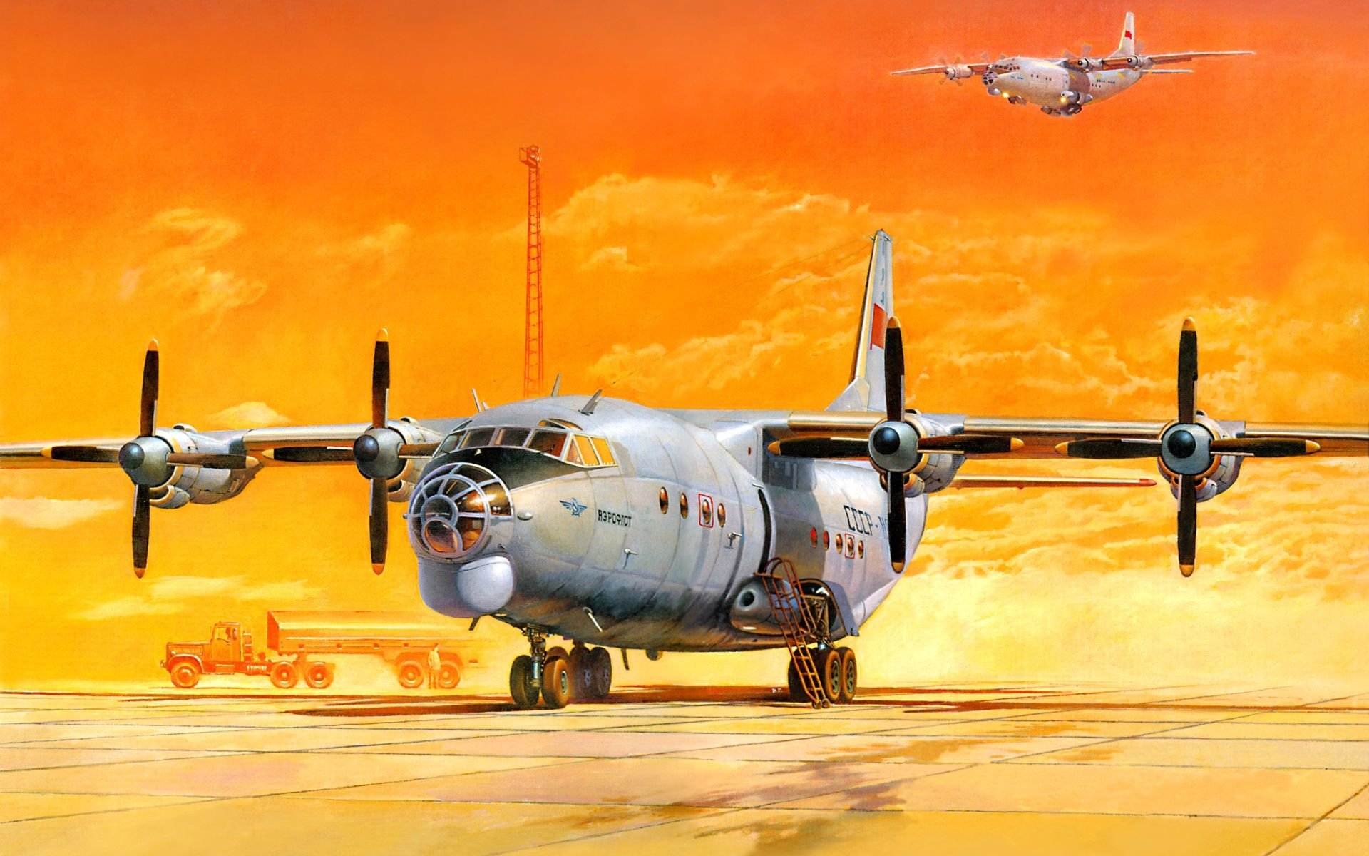 Antonov An-12 Wallpapers