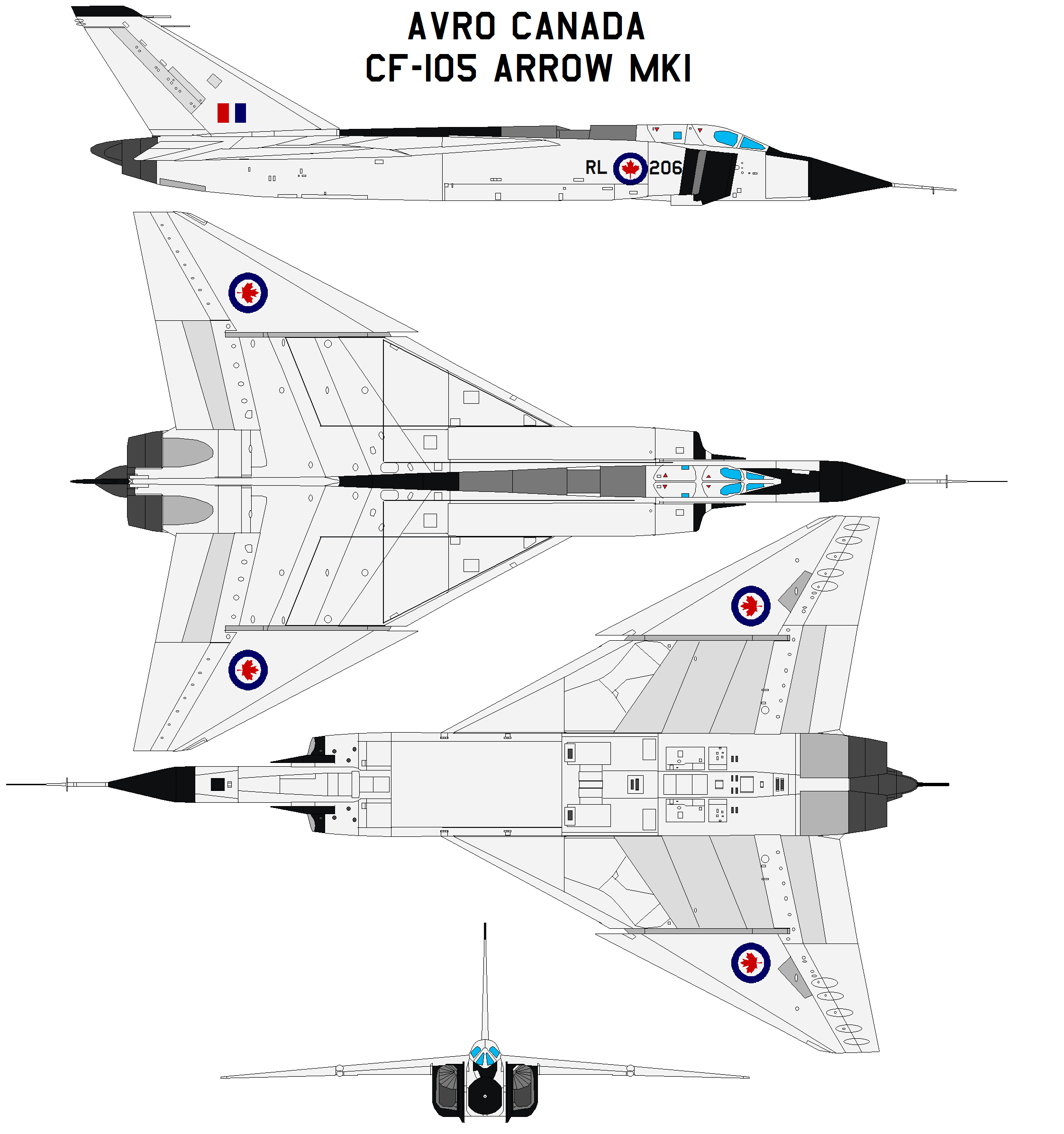 Avro Canada Cf-105 Arrow Wallpapers