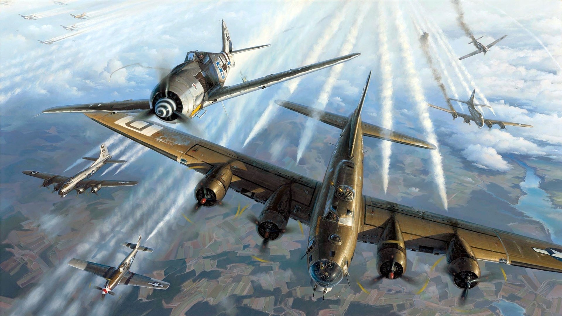 Boeing B-17 Flying Fortress Wallpapers