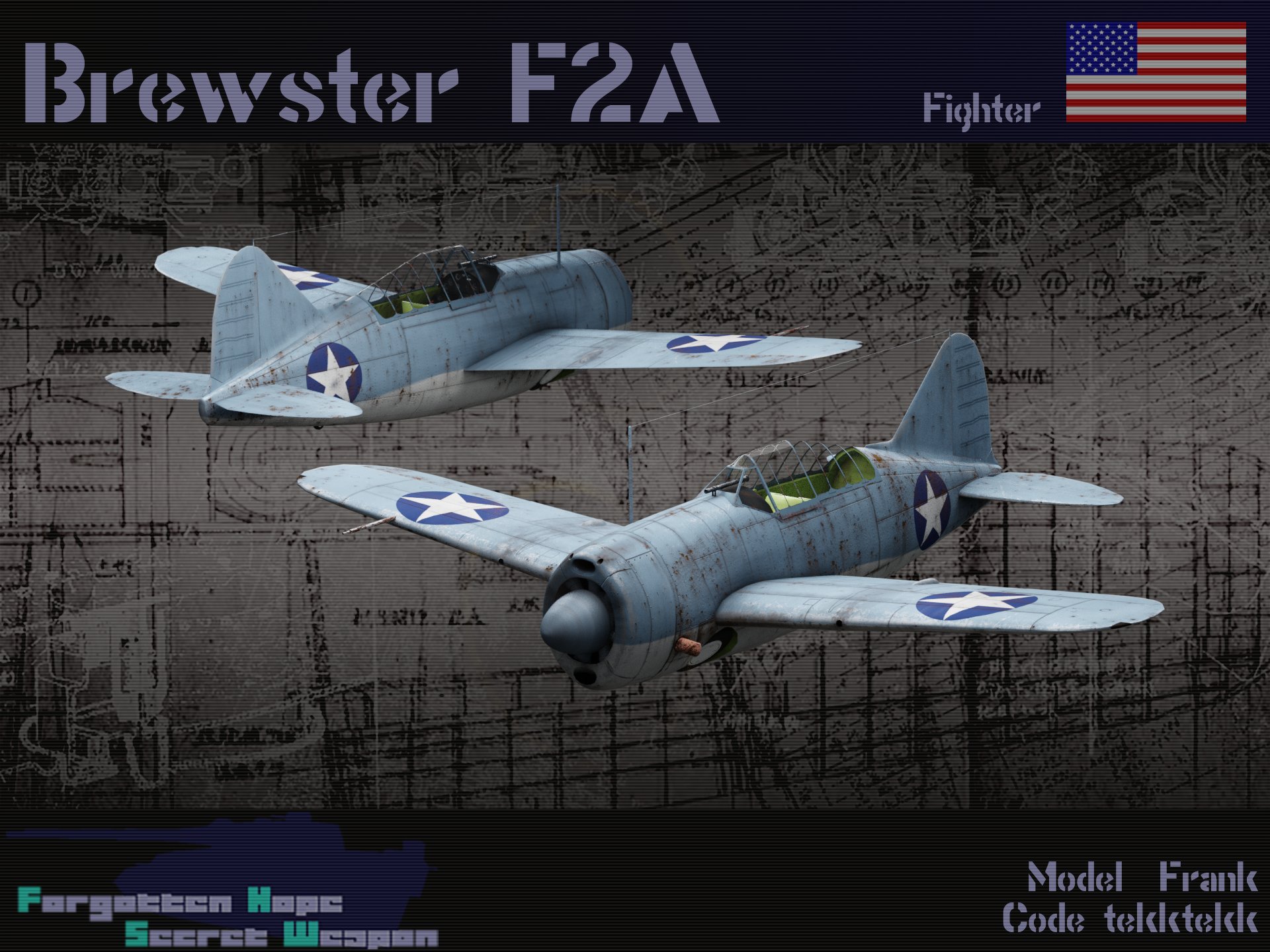 Brewster F2A Buffalo Wallpapers