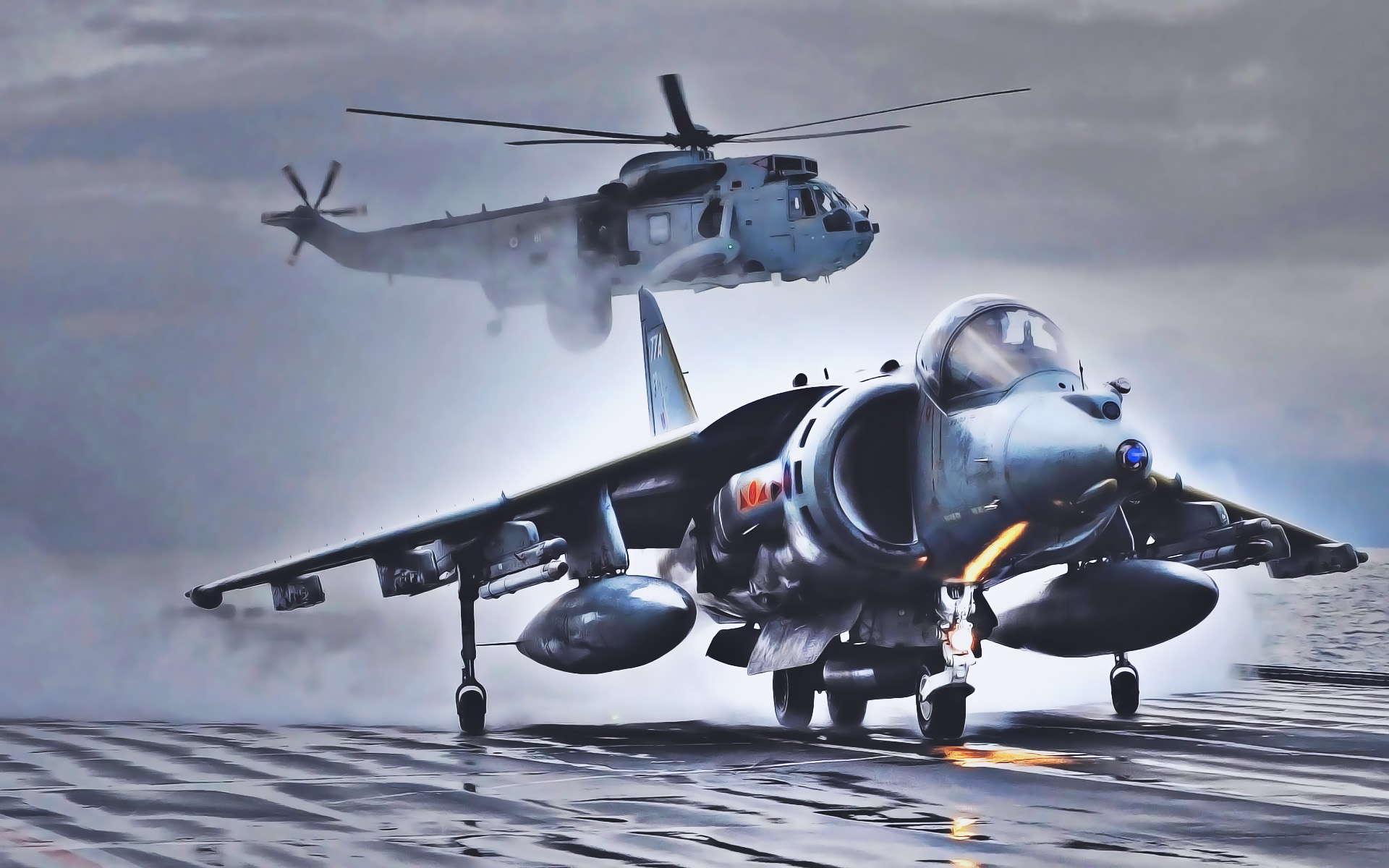 British Aerospace Sea Harrier Wallpapers