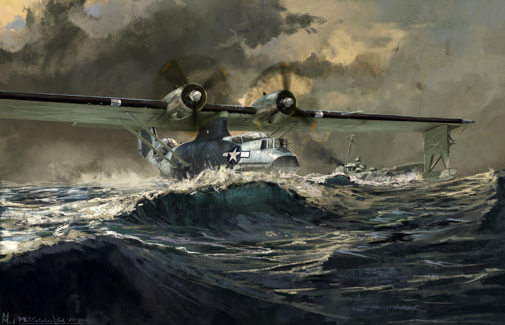 Consolidated Pby Catalina Wallpapers