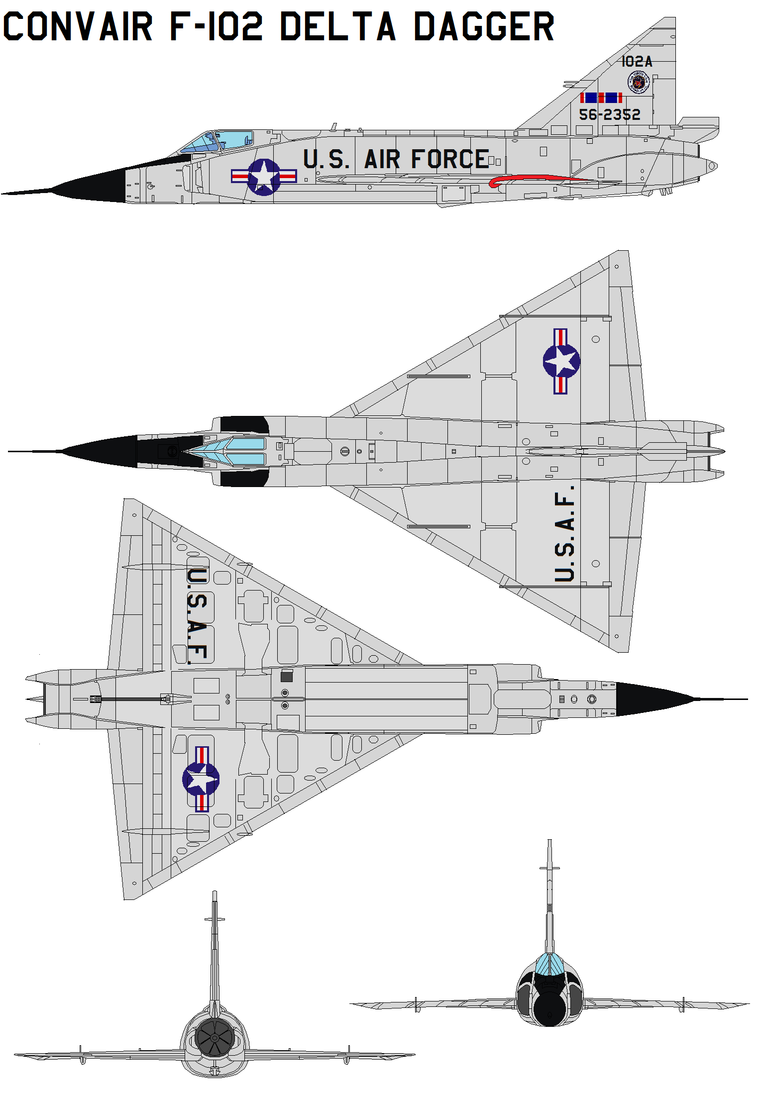 Convair F-102 Delta Dagger Wallpapers