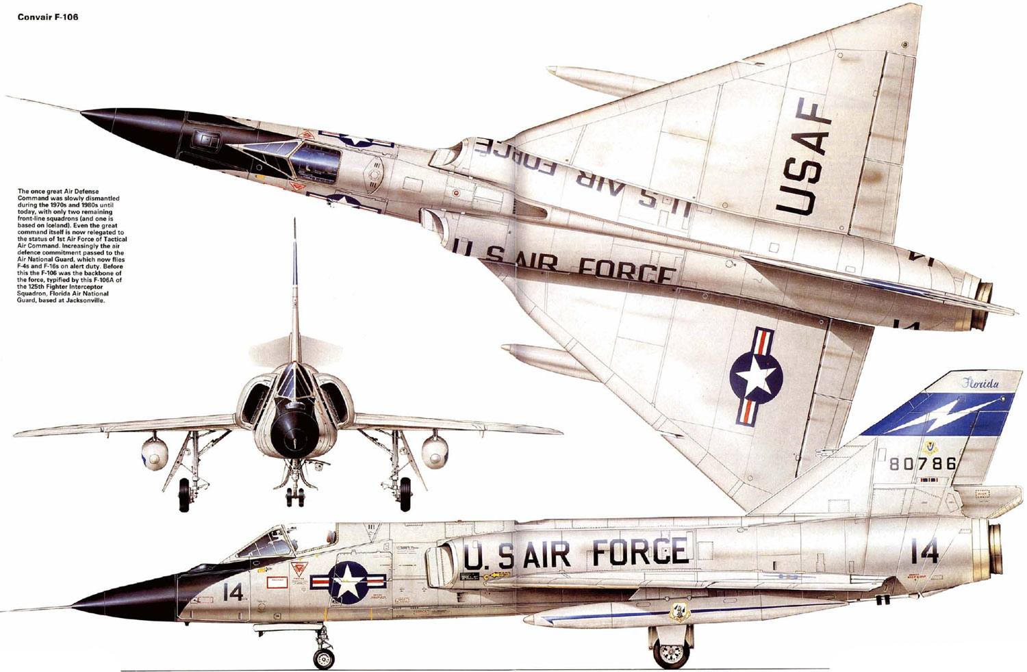 Convair F-106 Delta Dart Wallpapers