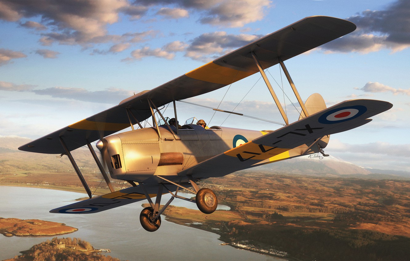 De Havilland Tiger Moth Wallpapers