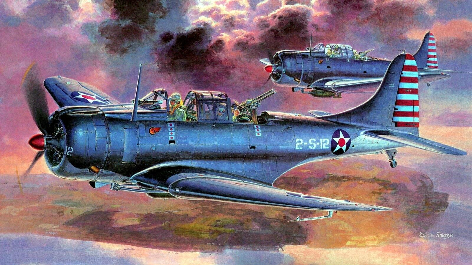 Douglas Sbd Dauntless Wallpapers