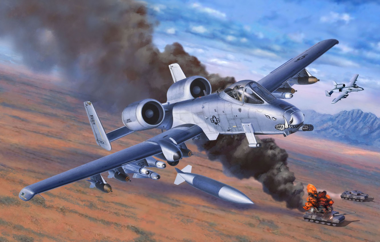 Fairchild Republic A-10 Thunderbolt Ii Wallpapers