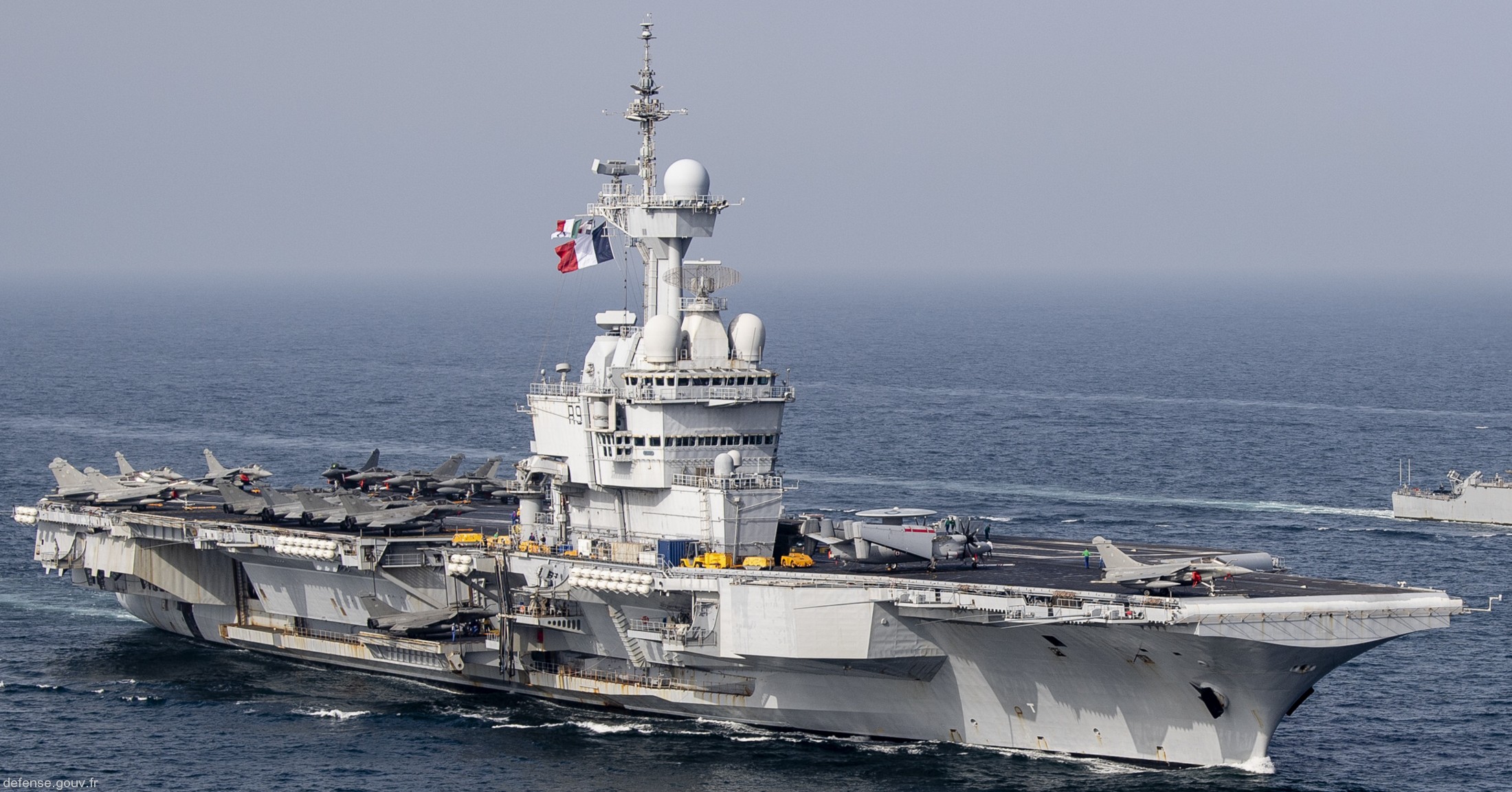 French Aircraft Carrier Charles De Gaulle Wallpapers