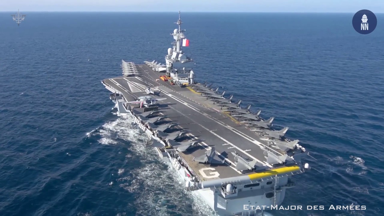 French Aircraft Carrier Charles De Gaulle (R91) Wallpapers