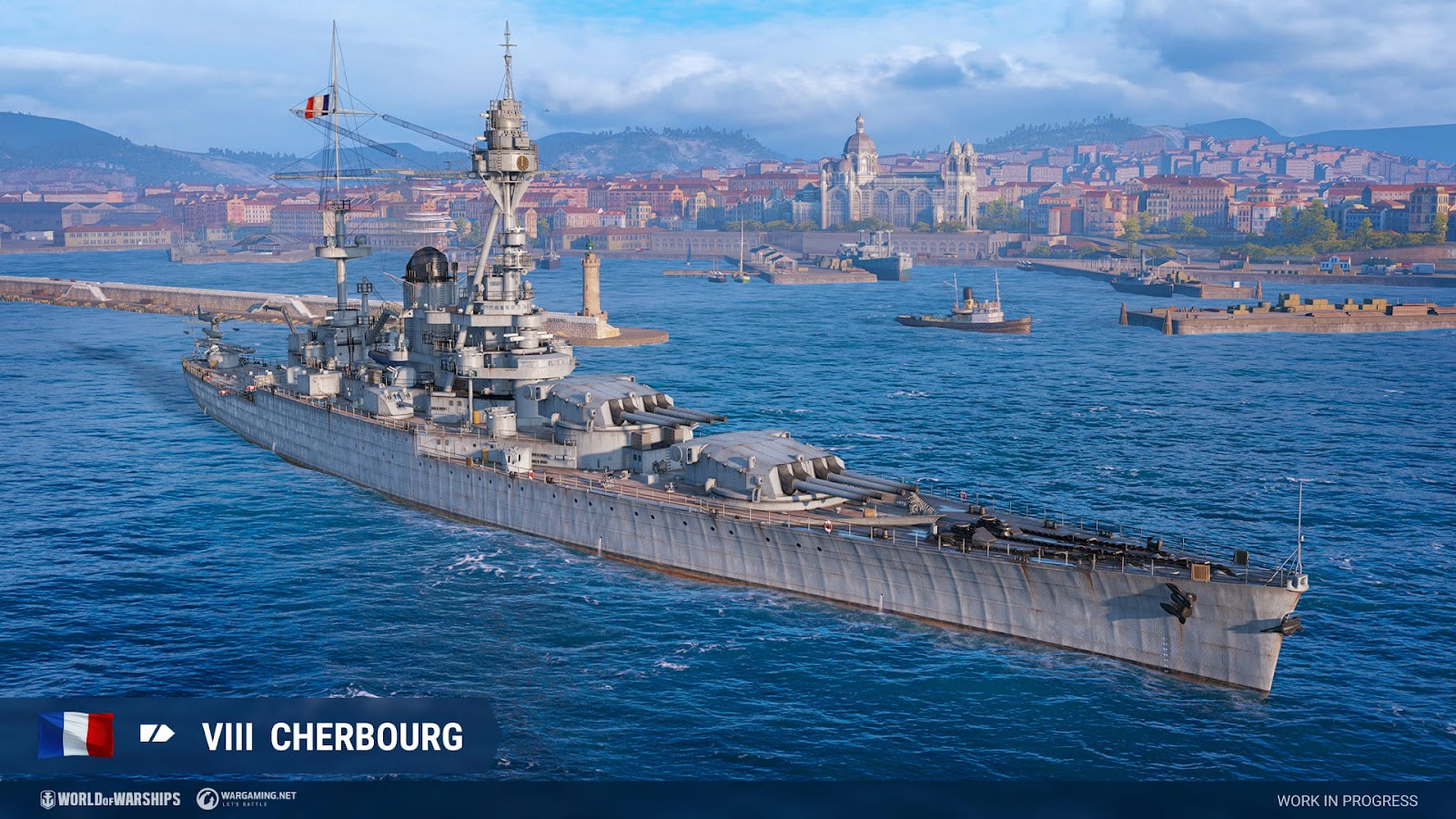 French Battleship Dunkerque Wallpapers