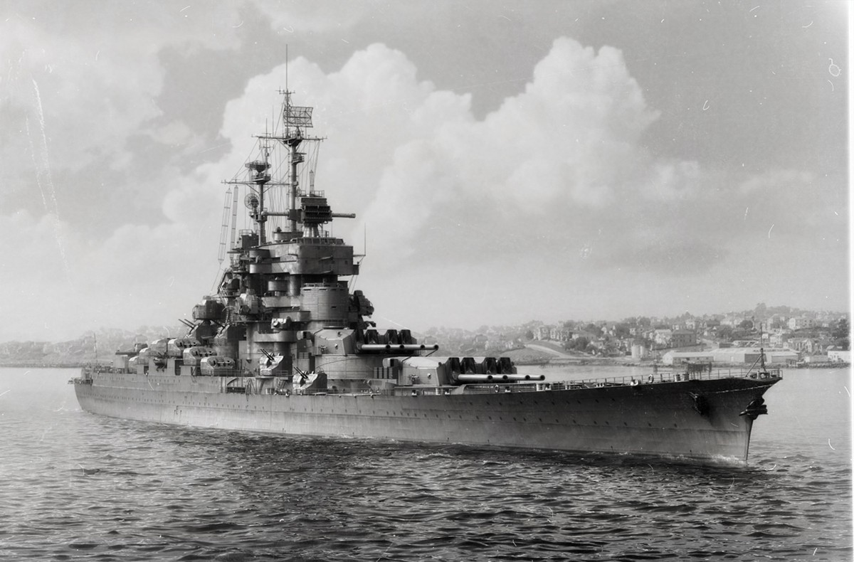 French Battleship Jean Bart (1940) Wallpapers