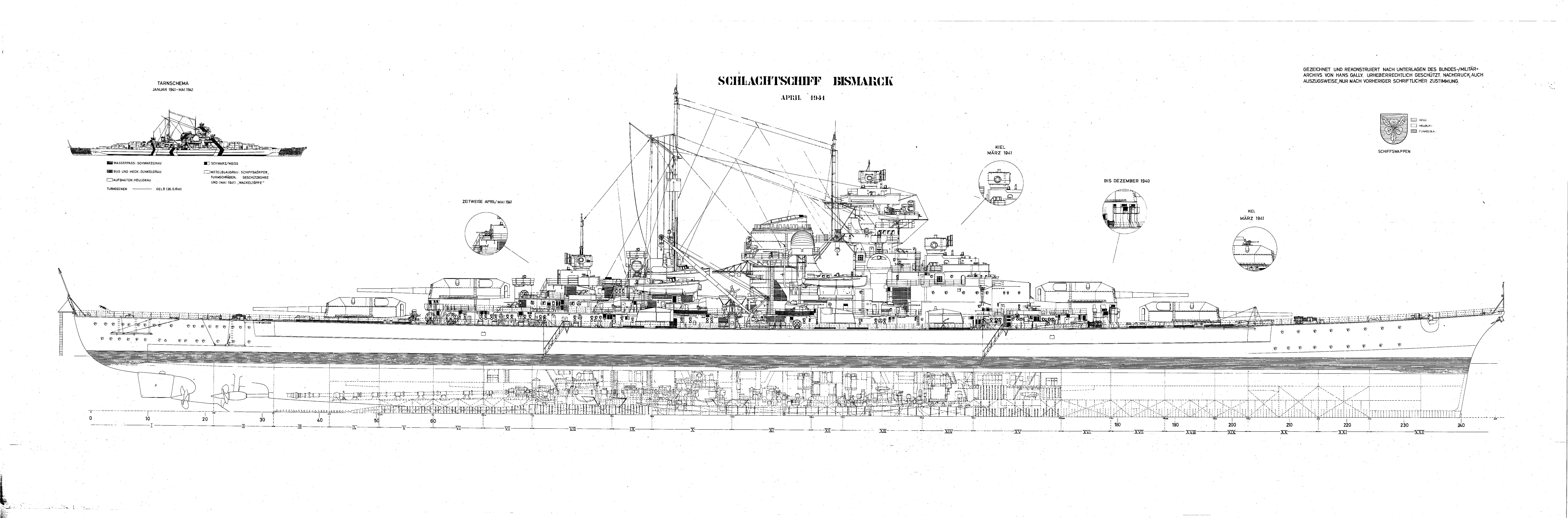 German Battleship Bismarck Wallpapers