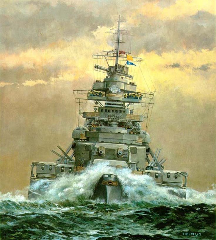 German Battleship Bismarck Wallpapers