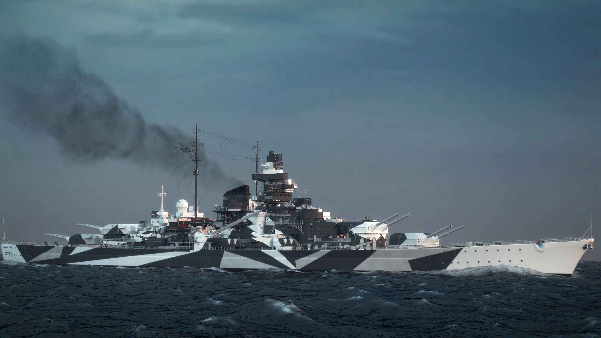 German Battleship Tirpitz Wallpapers