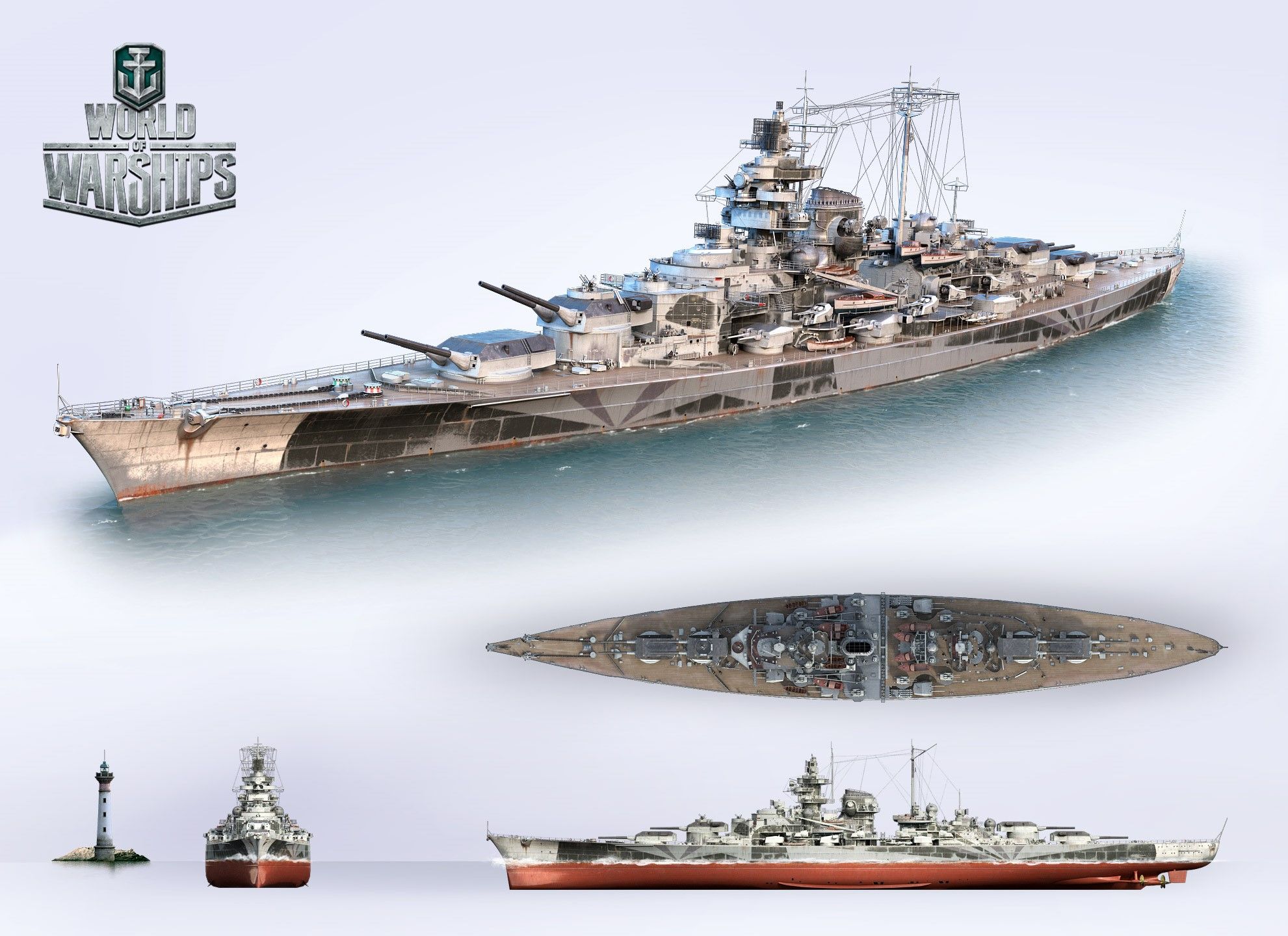 German Battleship Tirpitz Wallpapers