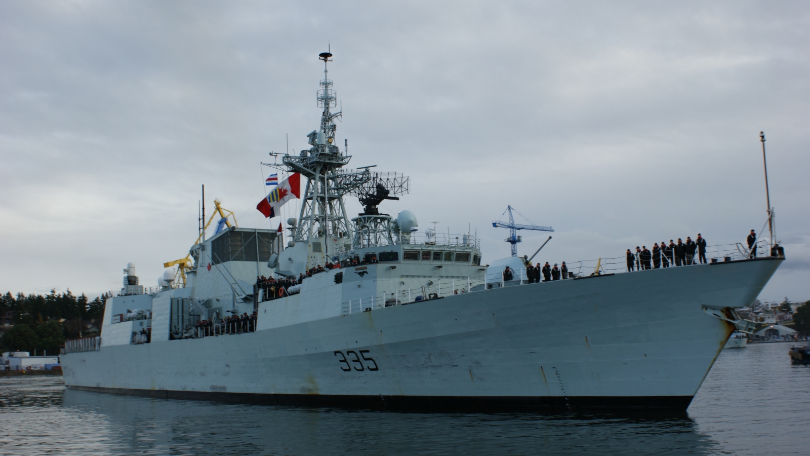 Hmcs Calgary (Ffh 335) Wallpapers