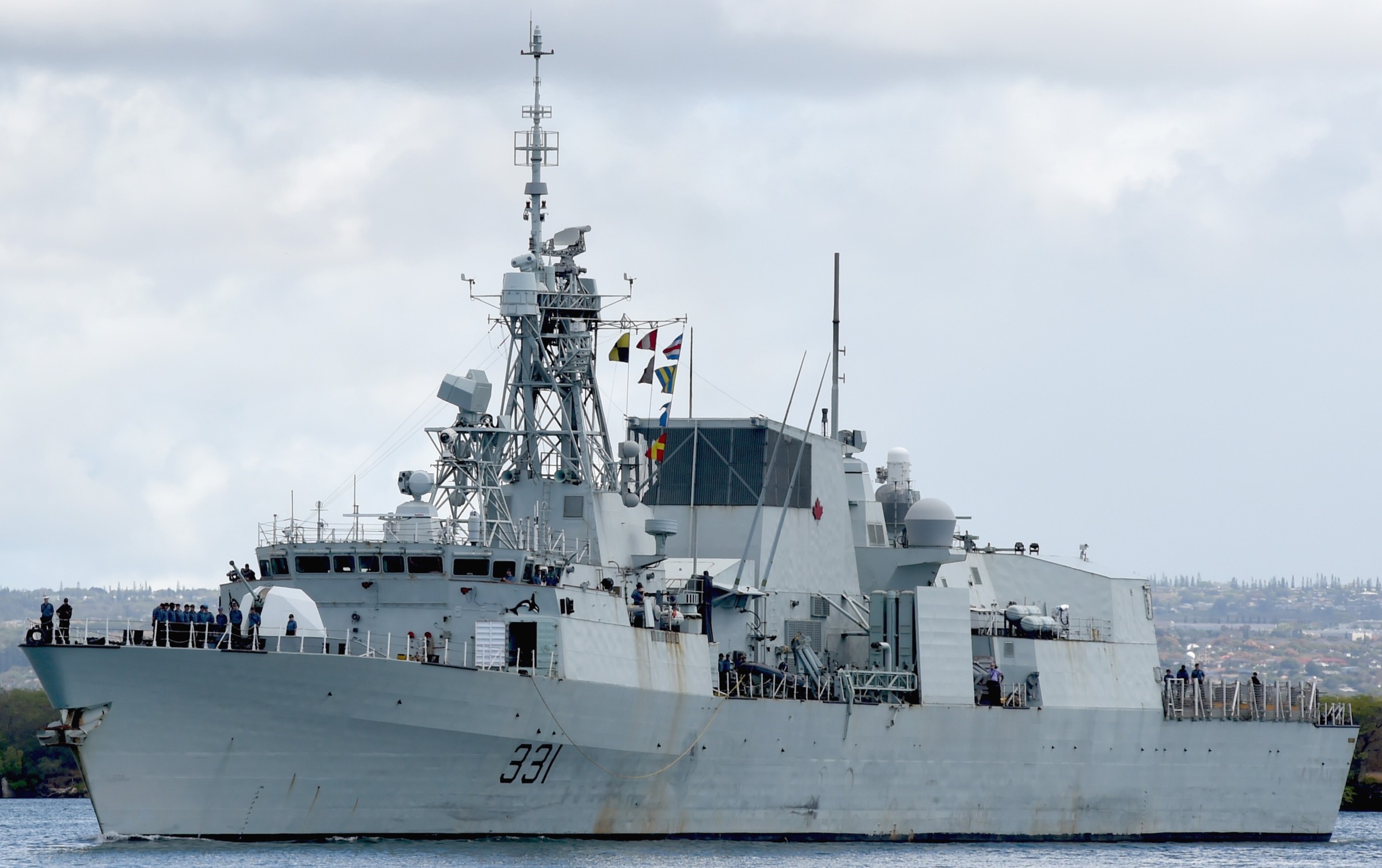 Hmcs Vancouver (Ffh 331) Wallpapers