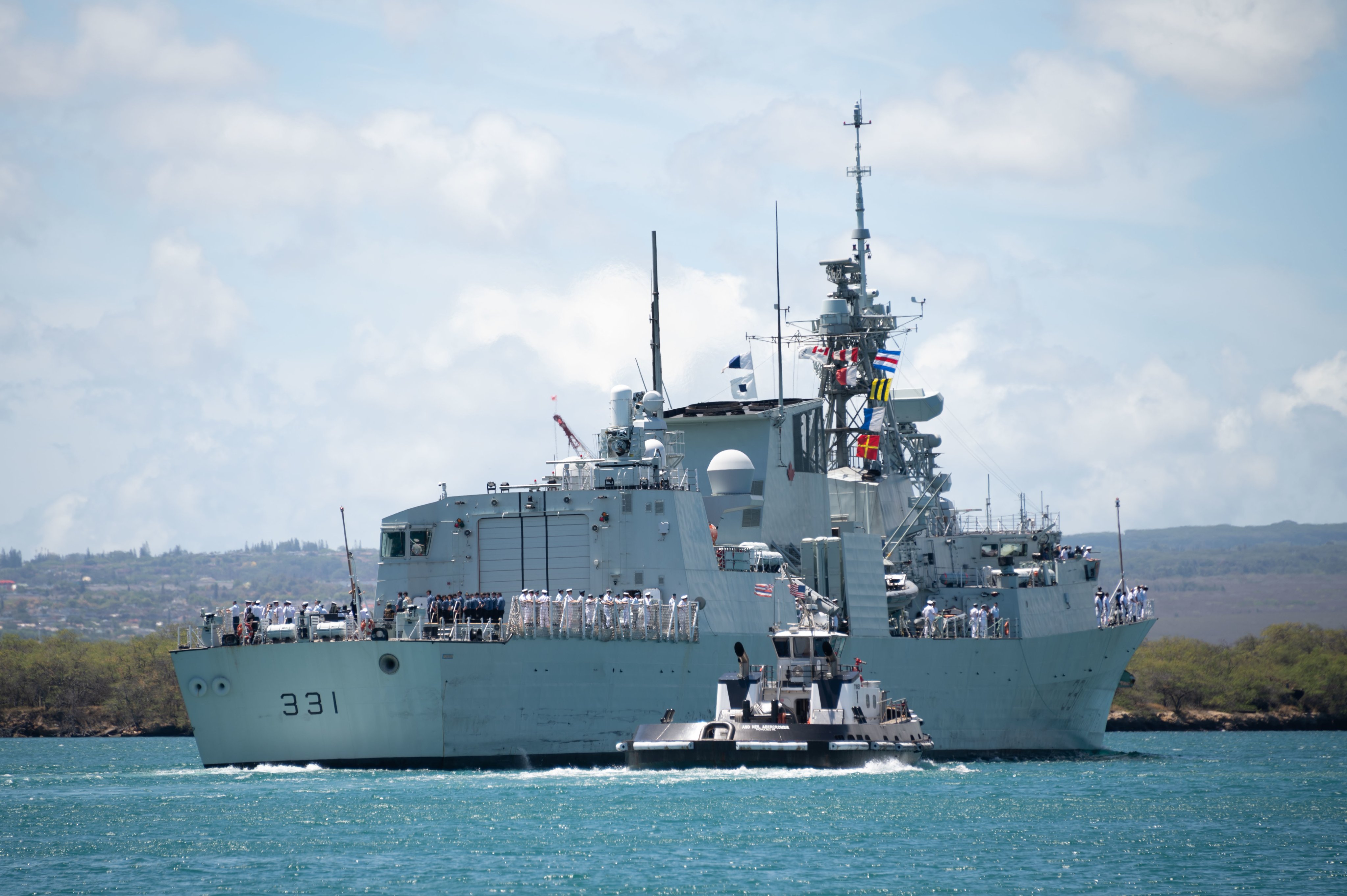 Hmcs Vancouver (Ffh 331) Wallpapers