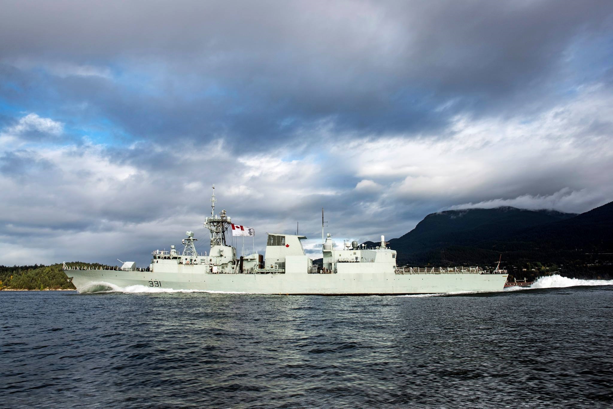 Hmcs Vancouver (Ffh 331) Wallpapers