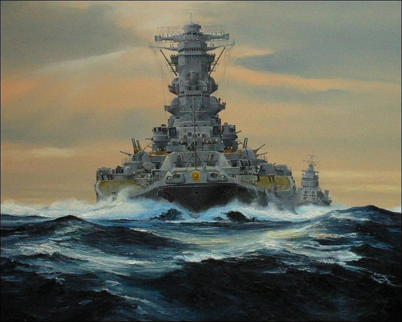 Japanese Battleship Yamato Wallpapers