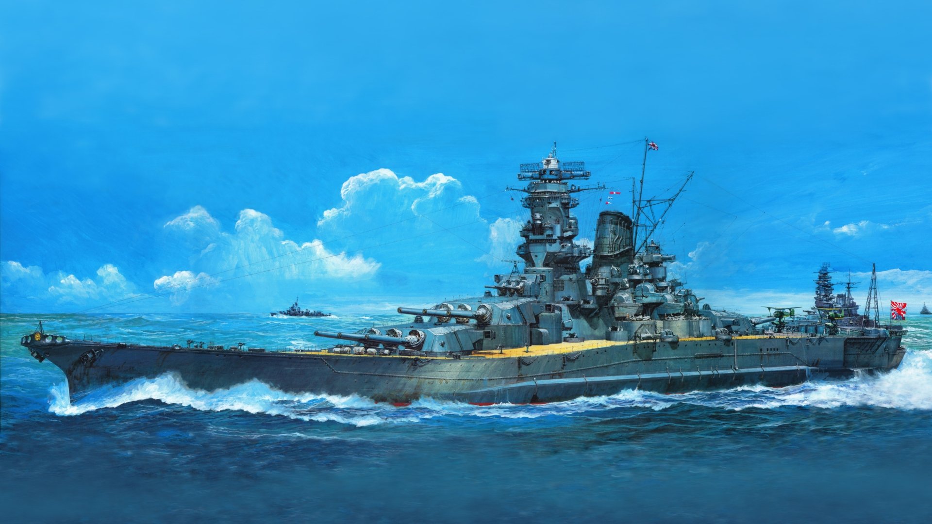 Japanese Battleship Yamato Wallpapers