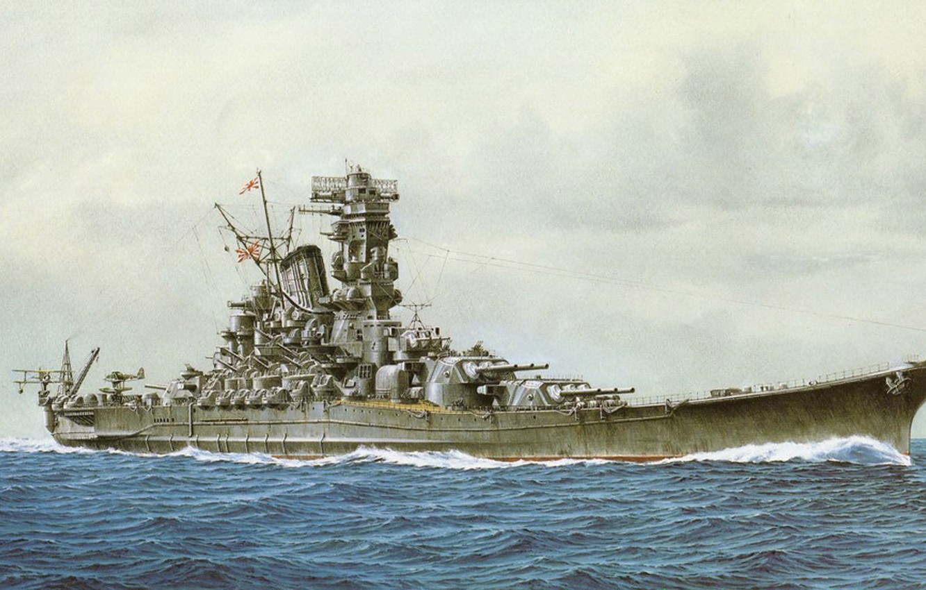 Japanese Battleship Yamato Wallpapers