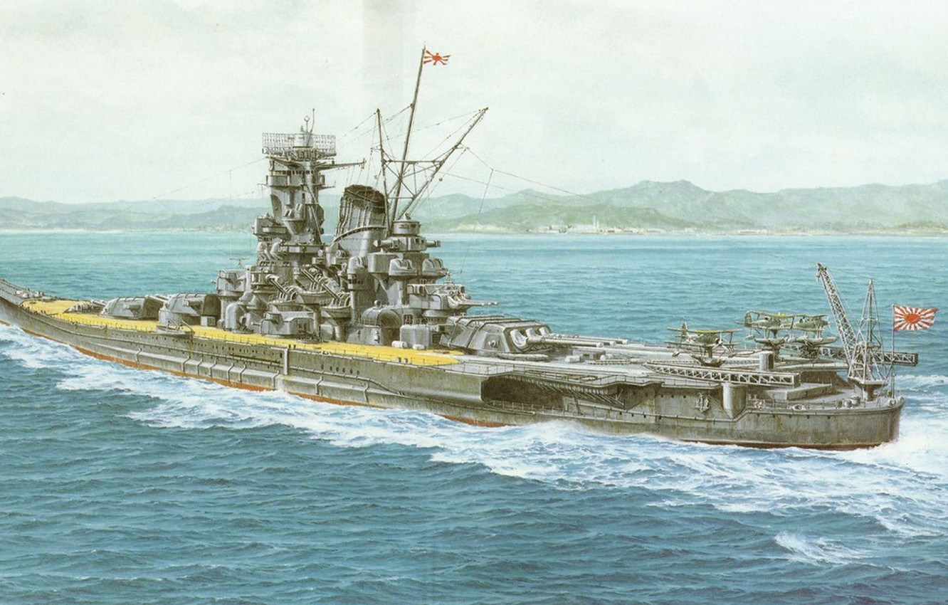 Japanese Battleship Yamato Wallpapers