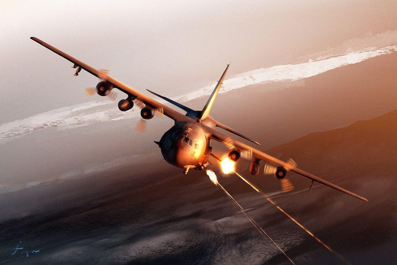 Lockheed Ac-130 Wallpapers