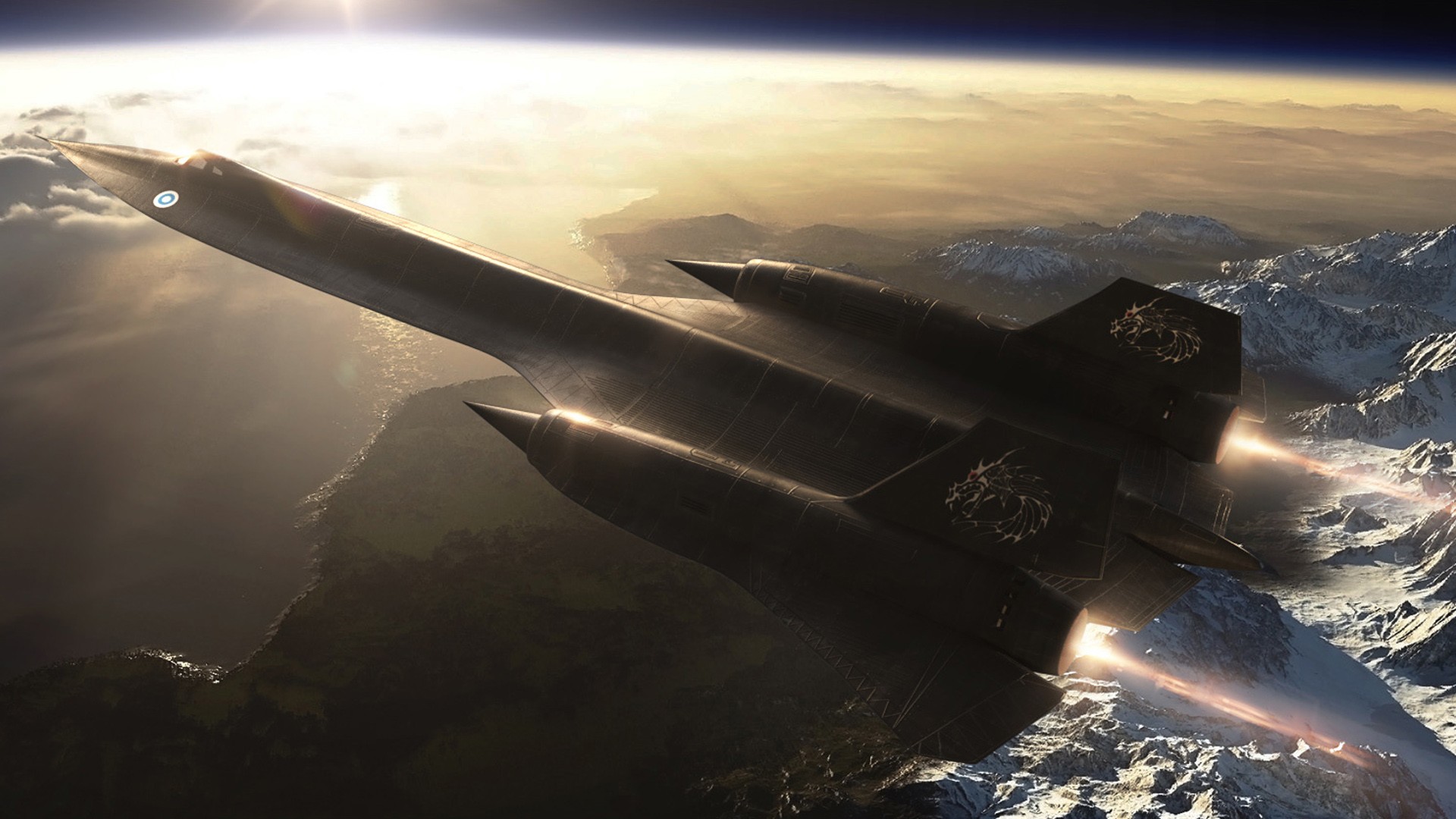 Lockheed Sr-71 Blackbird Wallpapers