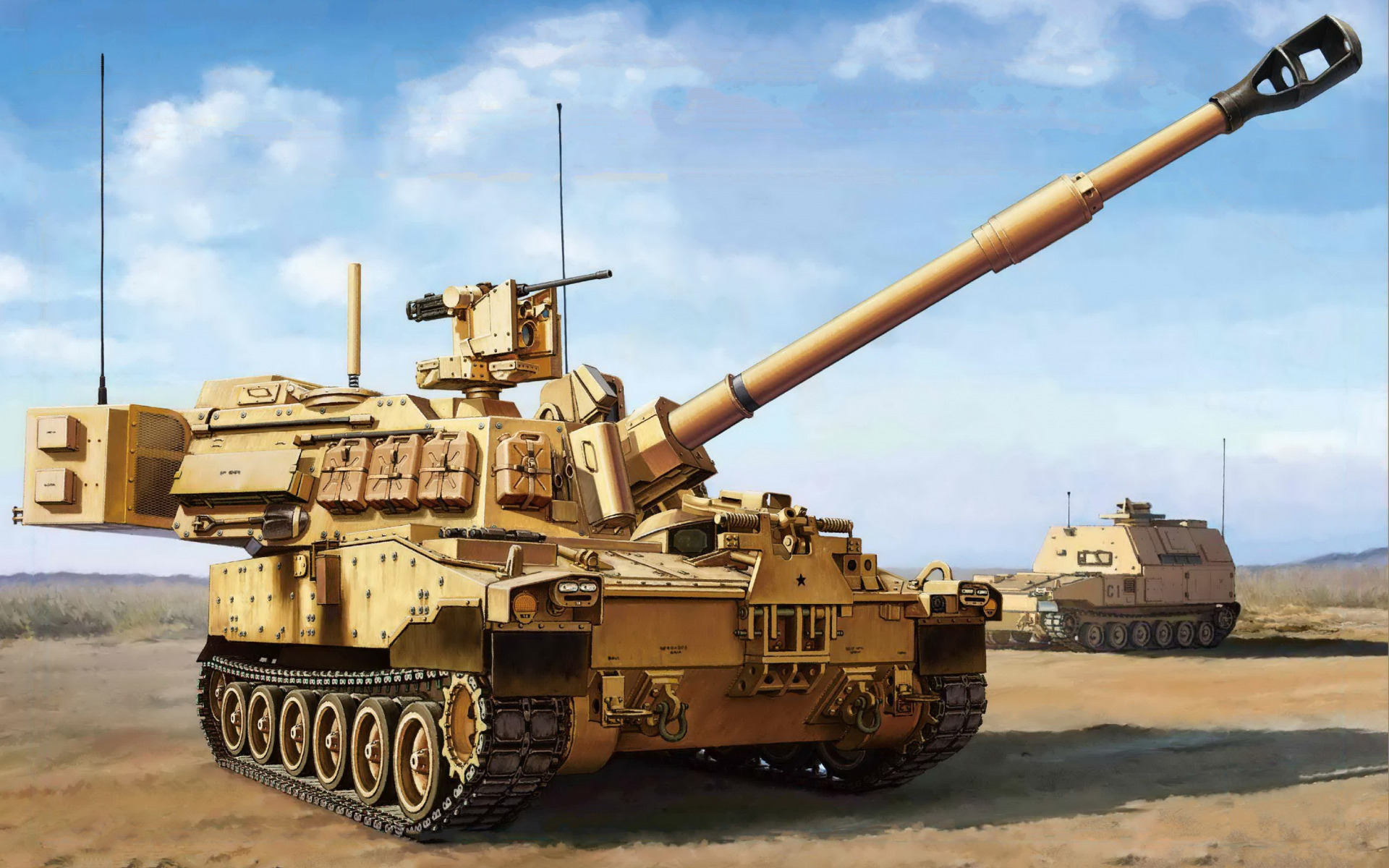 M109 Howitzer Wallpapers