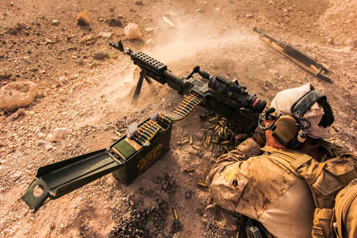 M-240B Machine Gun Wallpapers