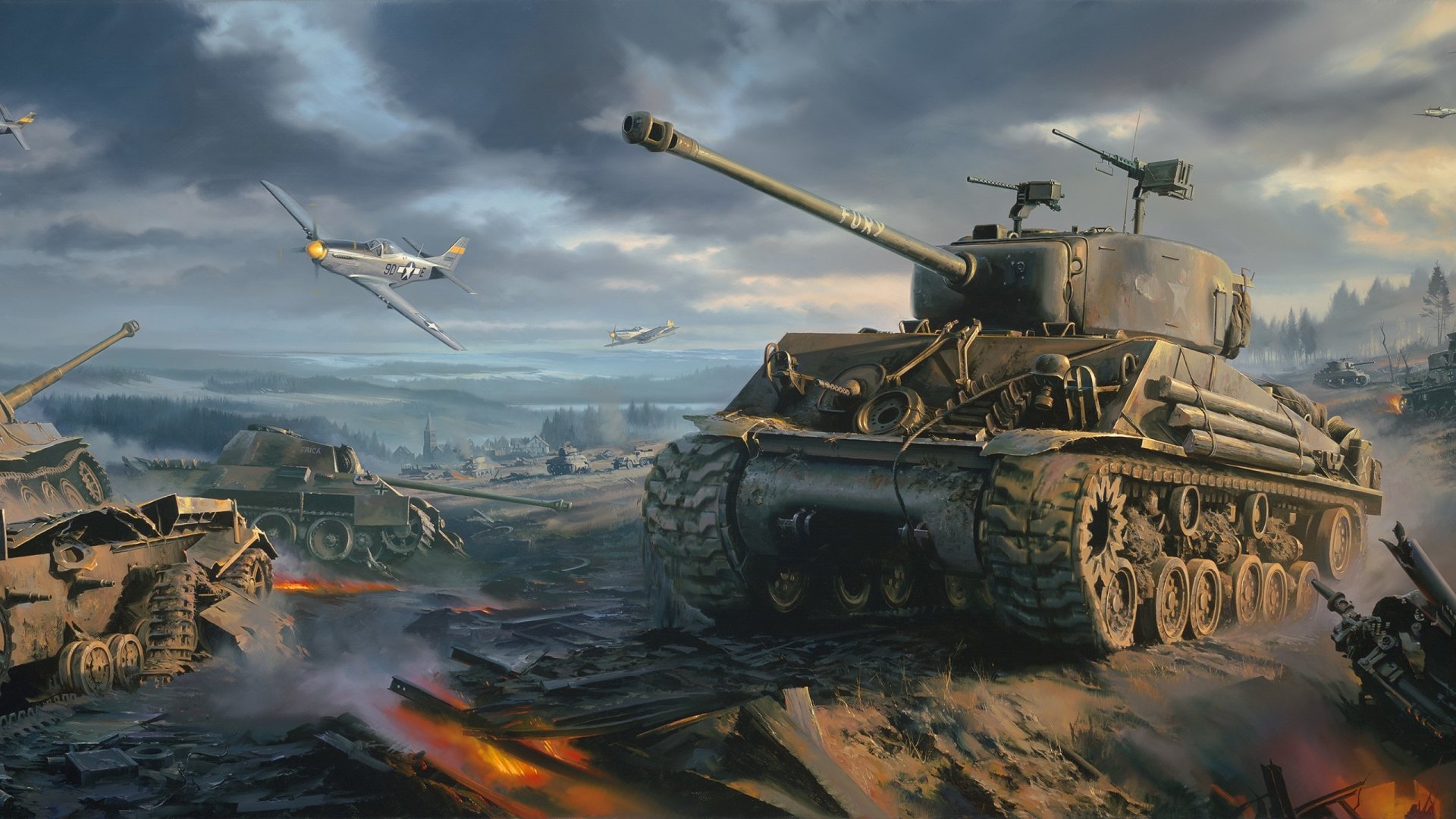 M4 Sherman Wallpapers