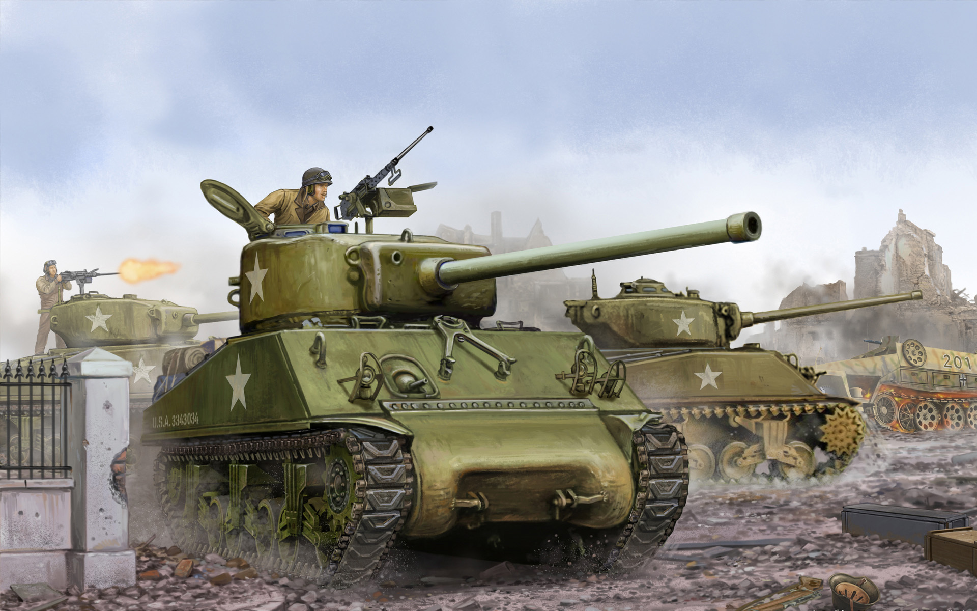 M4 Sherman Wallpapers