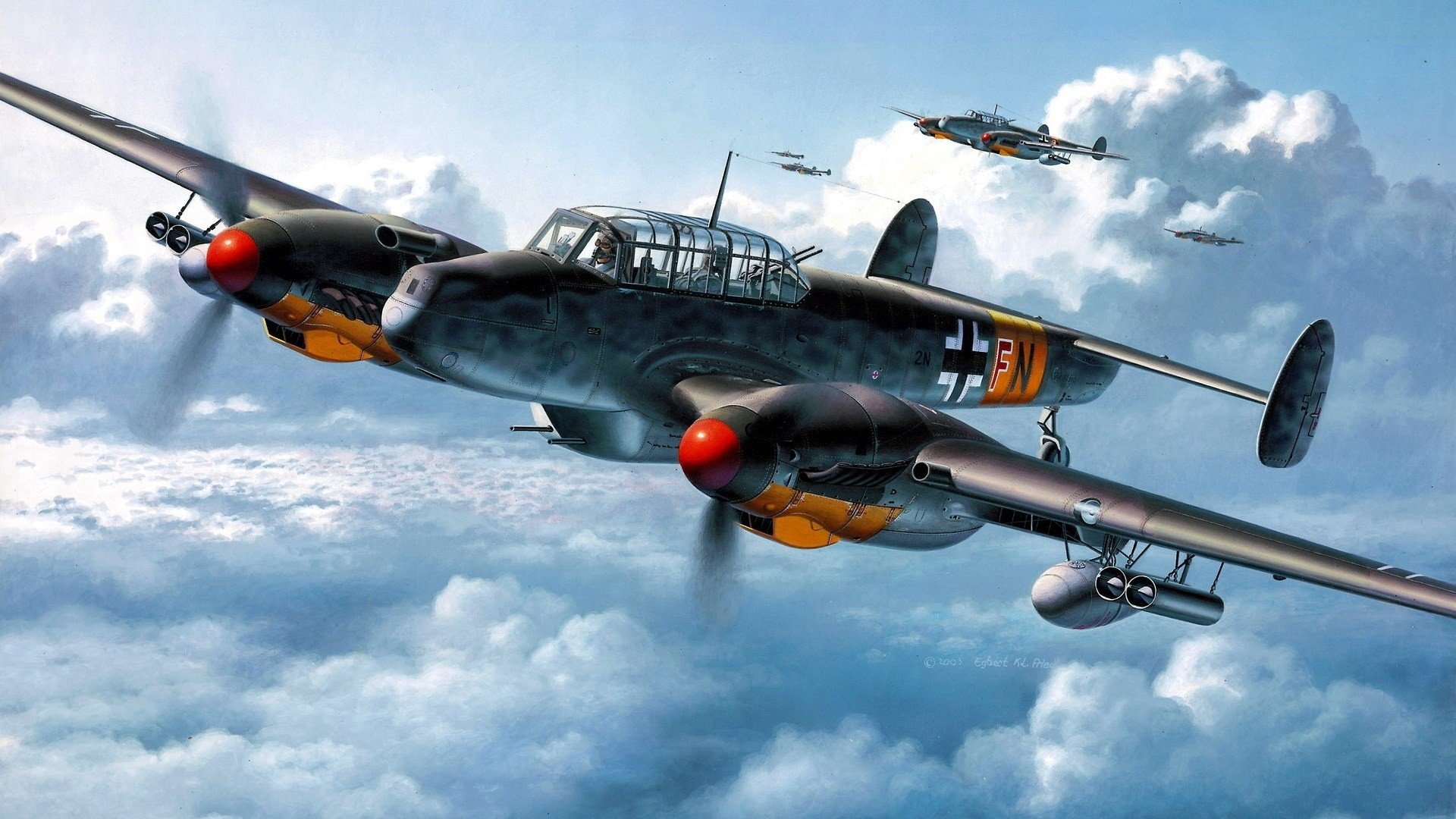 Messerschmitt Bf 110 Wallpapers