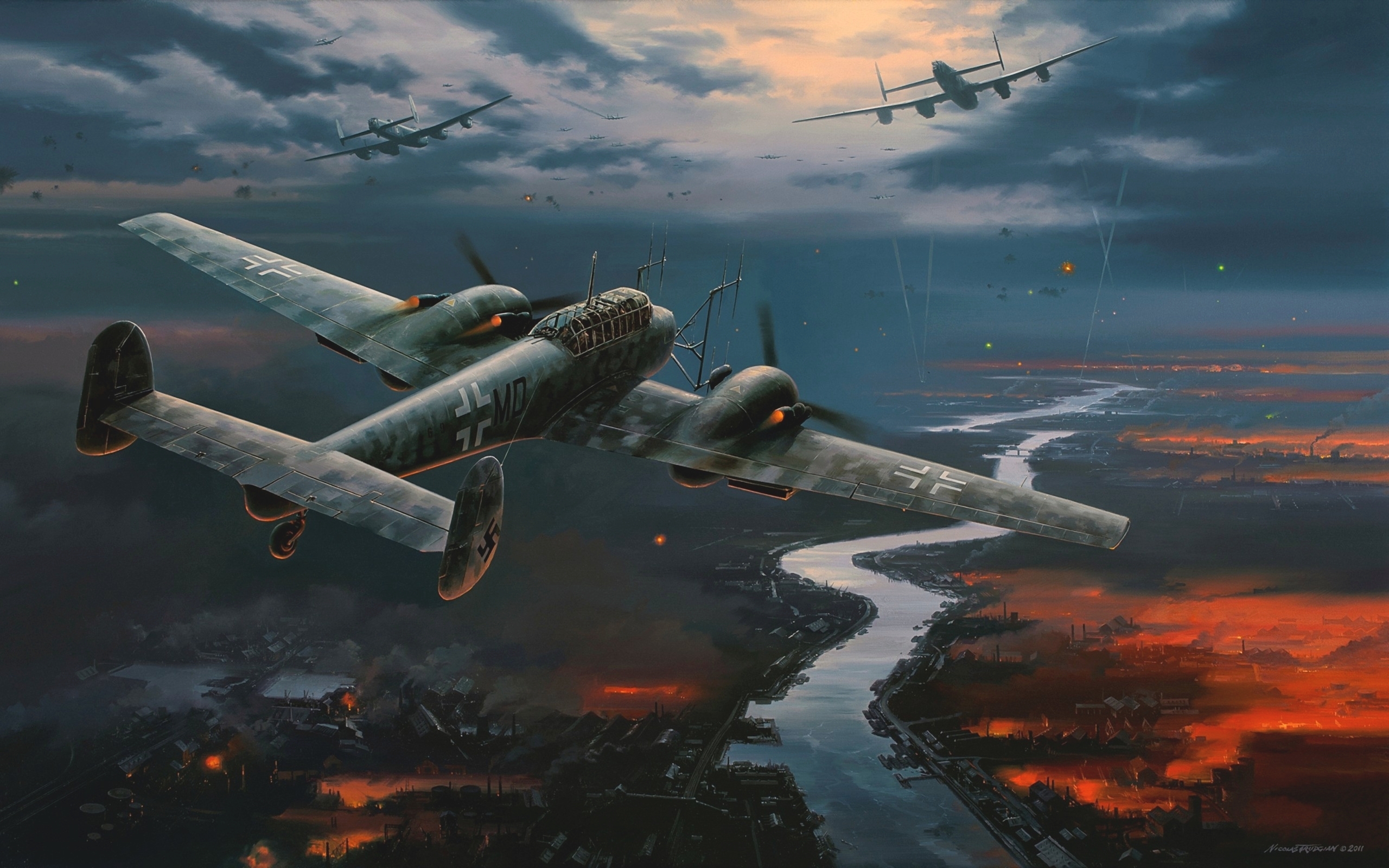 Messerschmitt Bf 110 Wallpapers