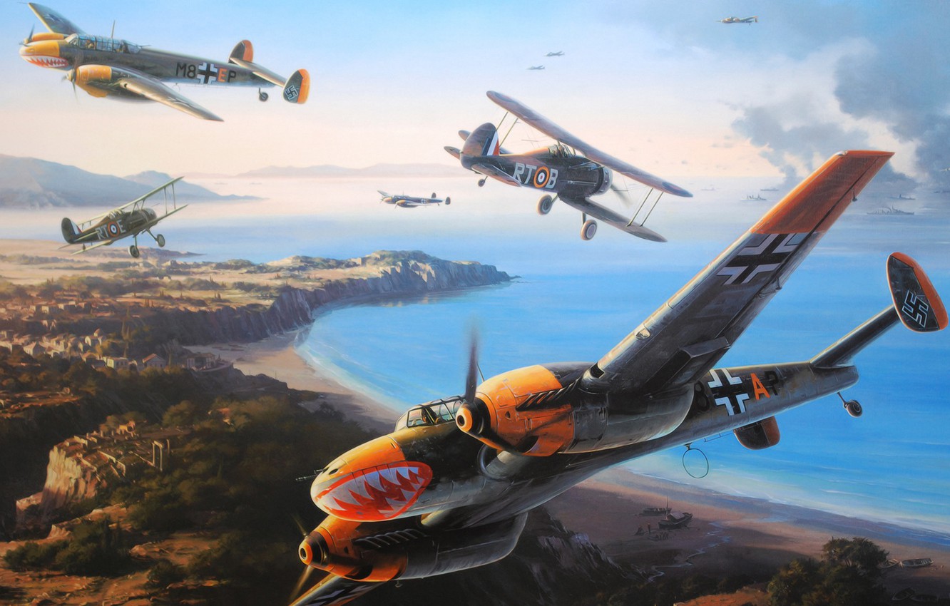 Messerschmitt Bf 110 Wallpapers